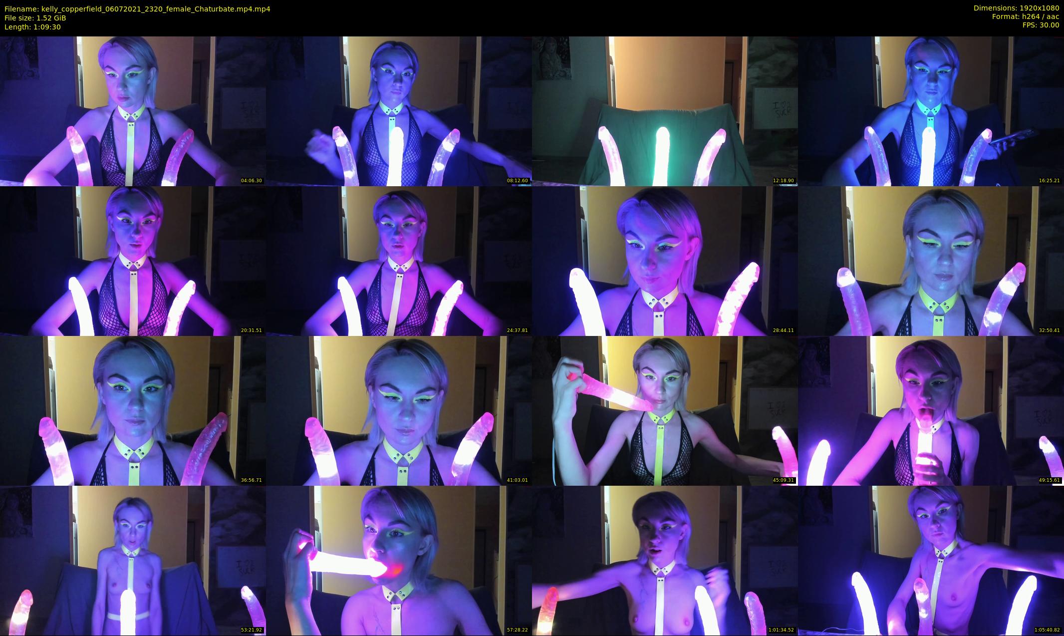 kelly_copperfield — 70 minute Chaturbate female cam show recording, 1080p, Jul 6, 2021