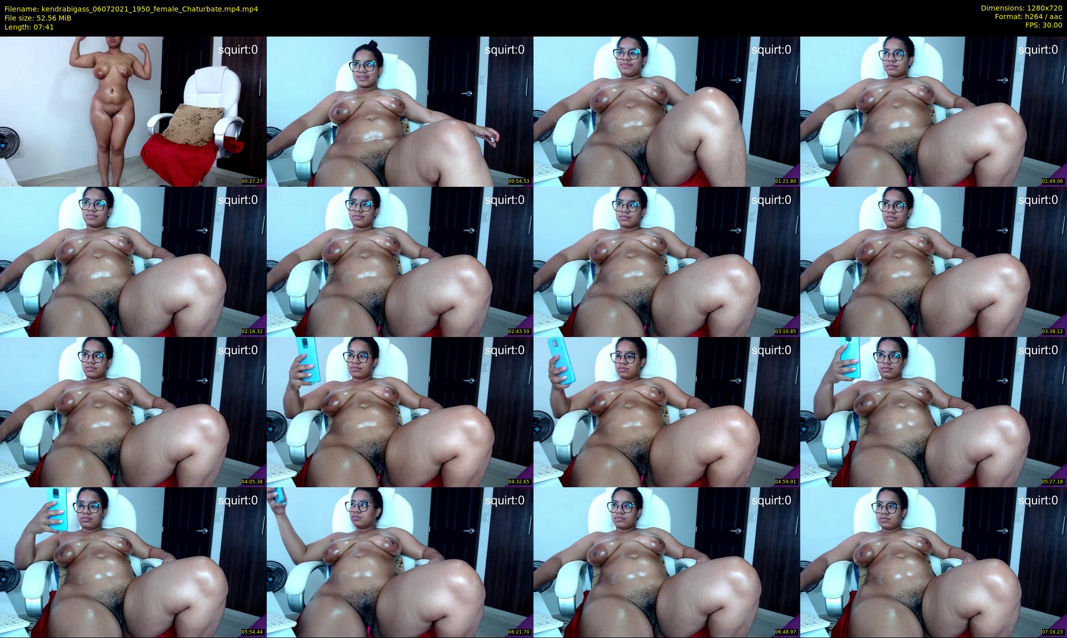 kendrabigass — 8 minute Chaturbate female cam show recording, 720p, Jul 6, 2021