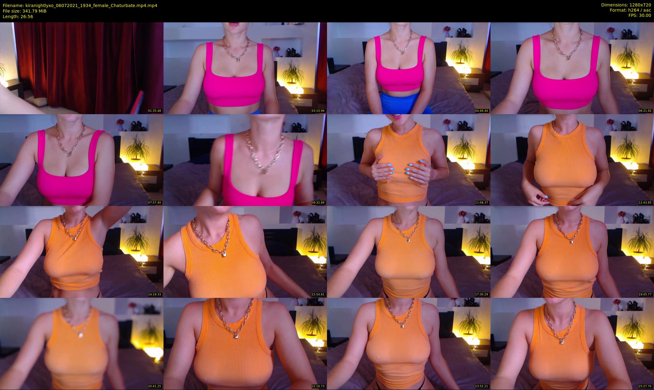 kiranightlyxo — 27 minute Chaturbate female cam show recording, 720p, Jul 6, 2021
