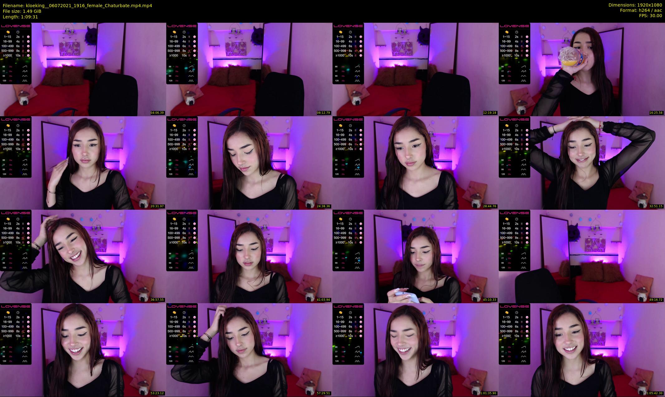 kloeking_ — 70 minute Chaturbate female cam show recording, 1080p, Jul 6, 2021