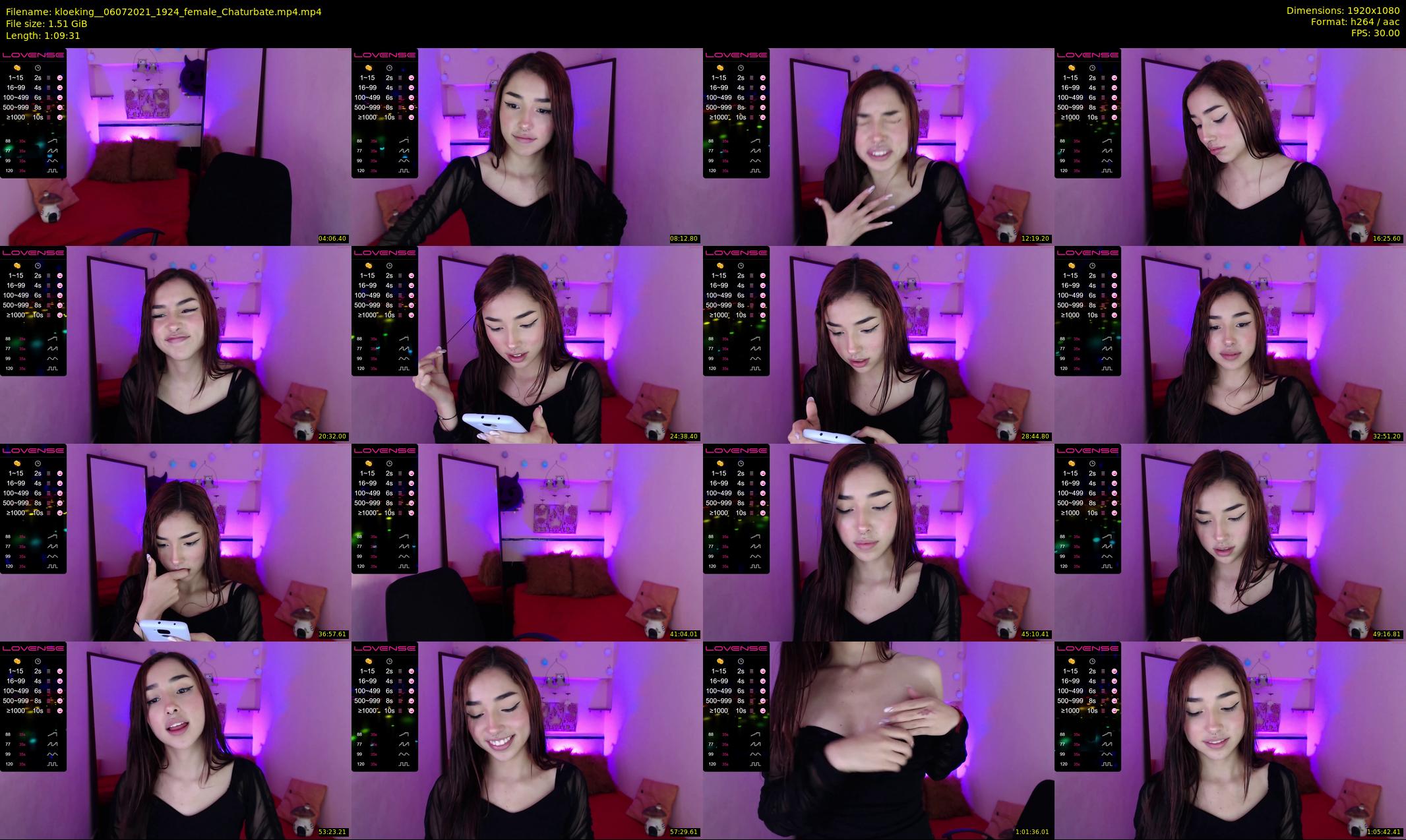 kloeking_ — 70 minute Chaturbate female cam show recording, 1080p, Jul 6, 2021