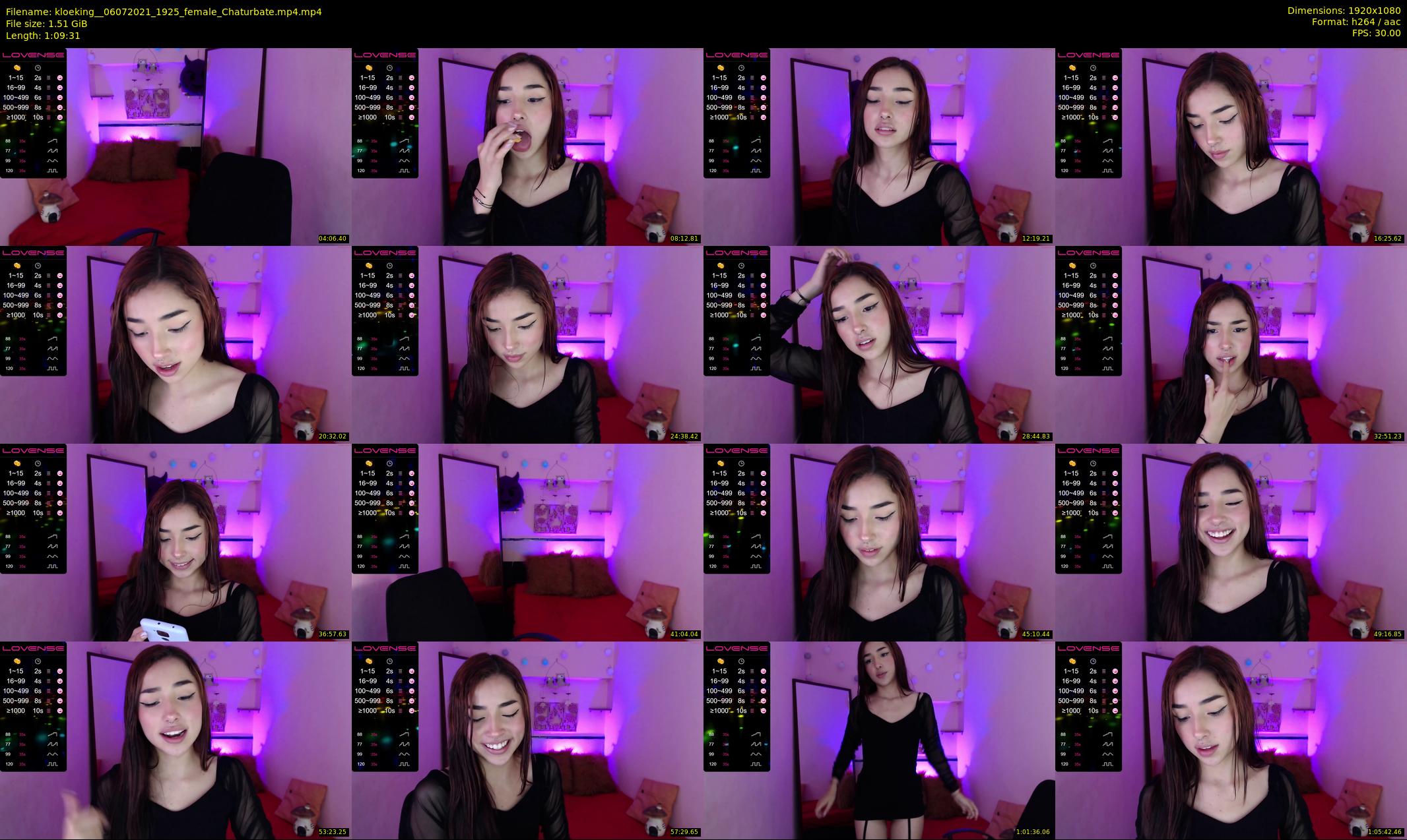 kloeking_ — 70 minute Chaturbate female cam show recording, 1080p, Jul 6, 2021