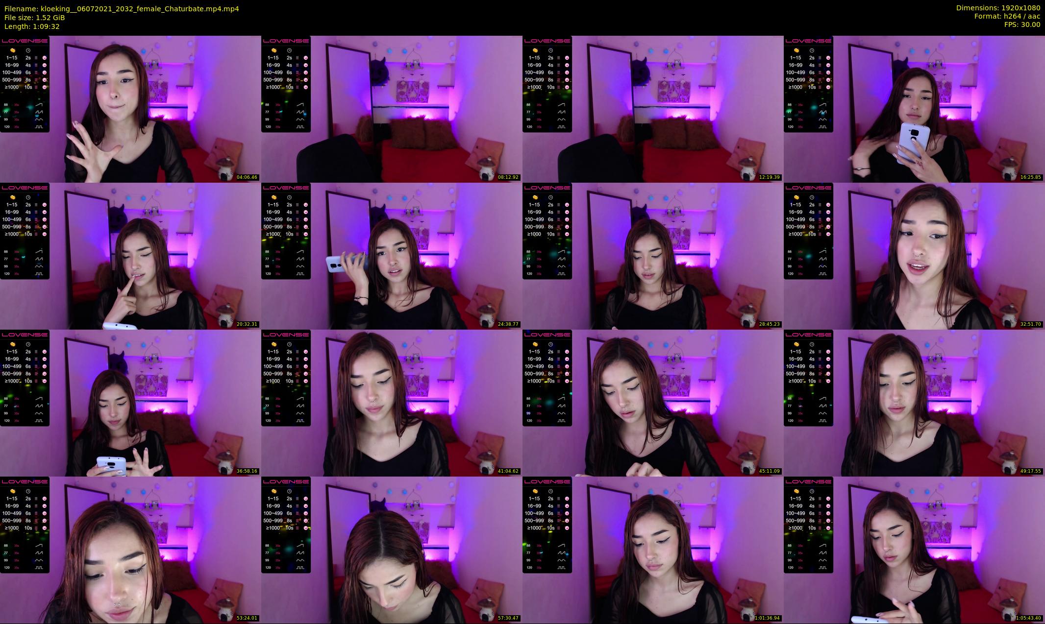 kloeking_ — 70 minute Chaturbate female cam show recording, 1080p, Jul 6, 2021
