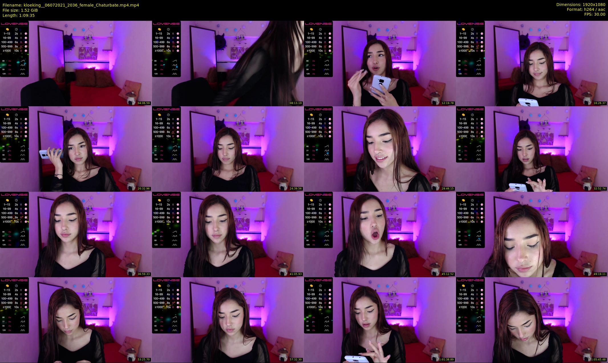 kloeking_ — 70 minute Chaturbate female cam show recording, 1080p, Jul 6, 2021