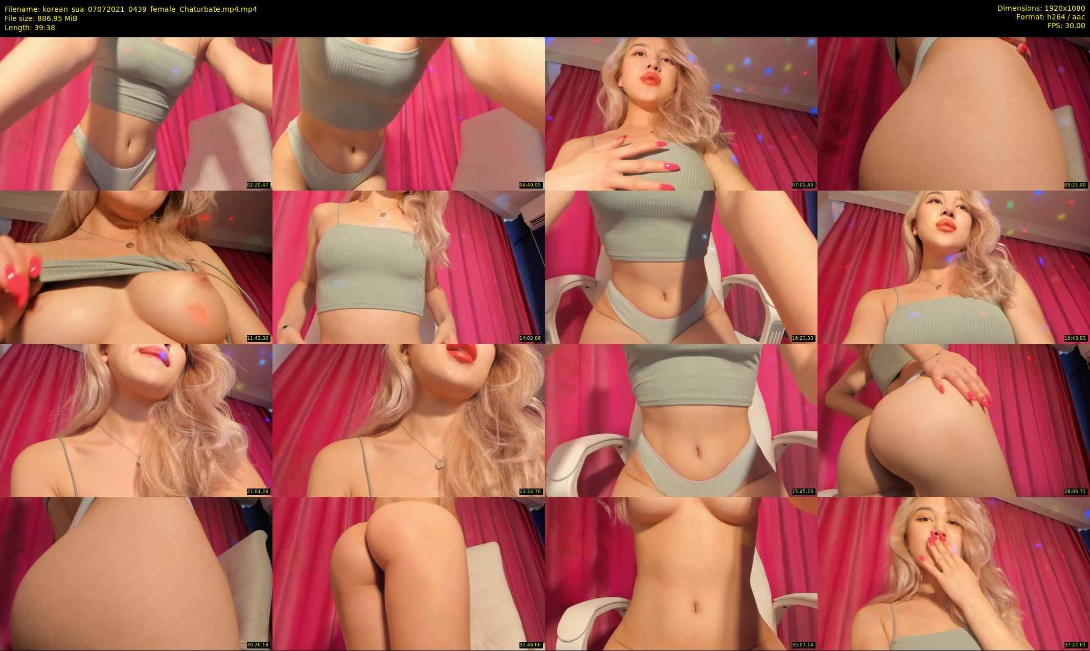korean_sua — 40 minute Chaturbate female cam show recording, 1080p, Jul 7, 2021