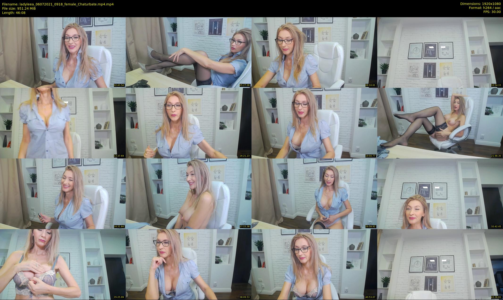 ladyleea — 47 minute Chaturbate female cam show recording, 1080p, Jul 6, 2021