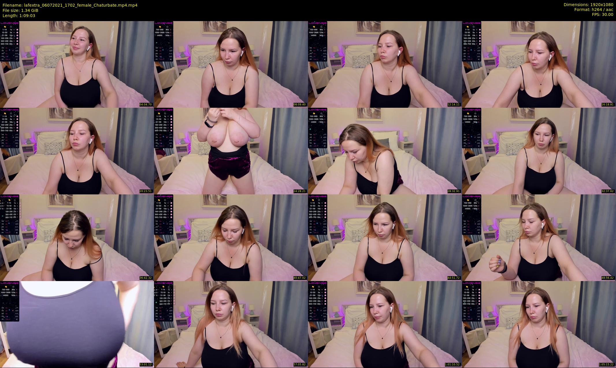 lafextra — 70 minute Chaturbate female cam show recording, 1080p, Jul 6, 2021