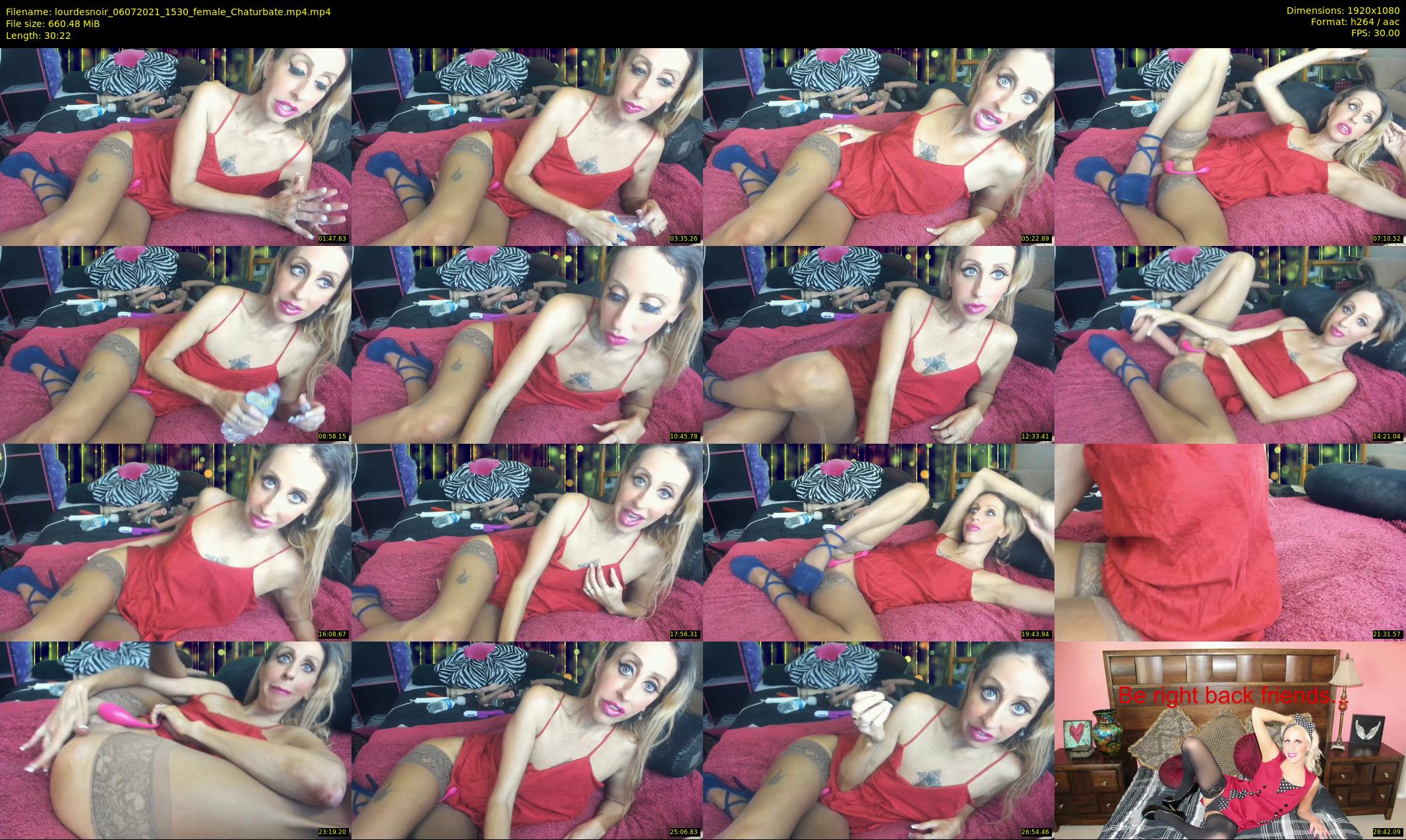 lourdesnoir — 31 minute Chaturbate female cam show recording, 1080p, Jul 6, 2021