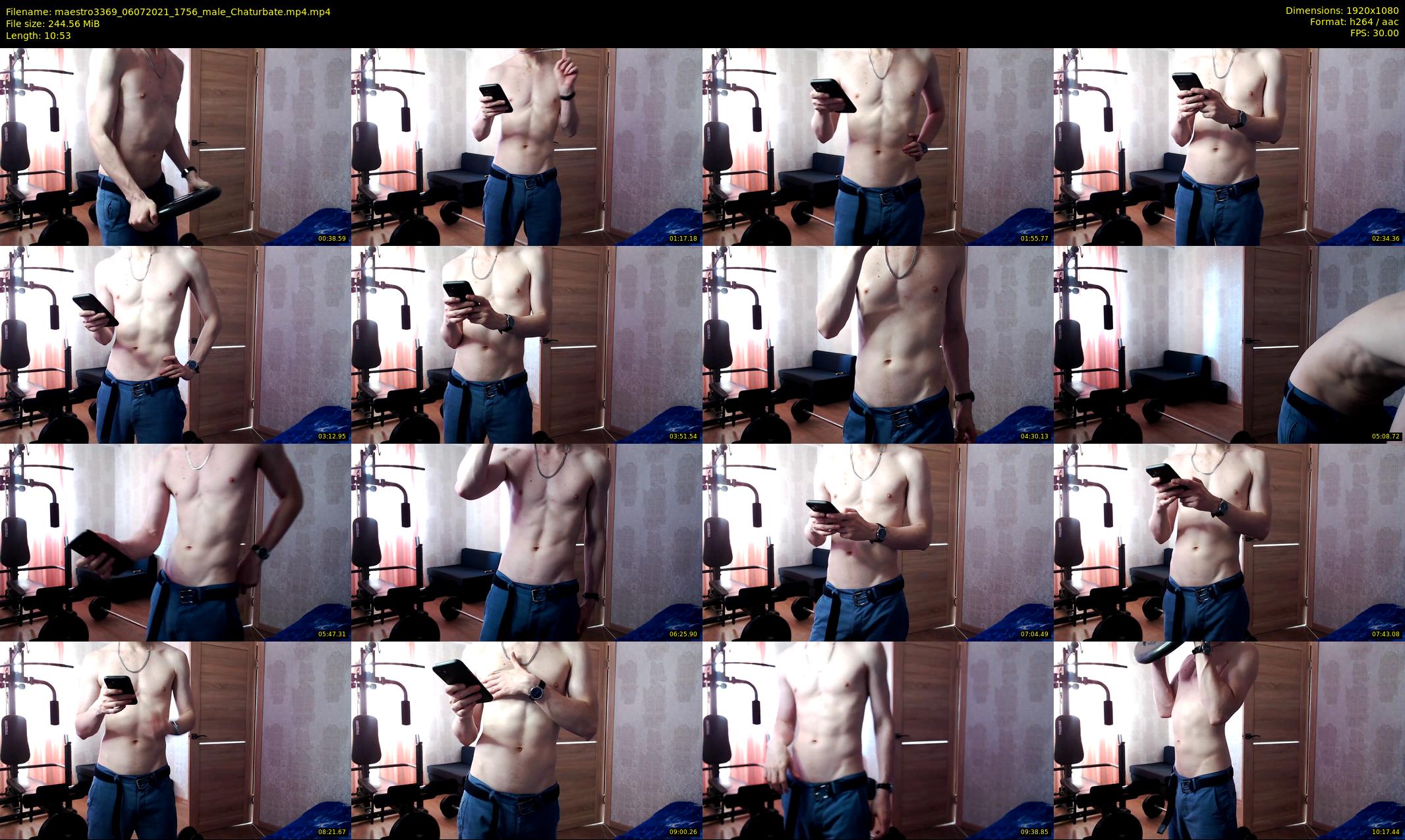maestro3369 — 11 minute Chaturbate male cam show recording, 1080p, Jul 6, 2021