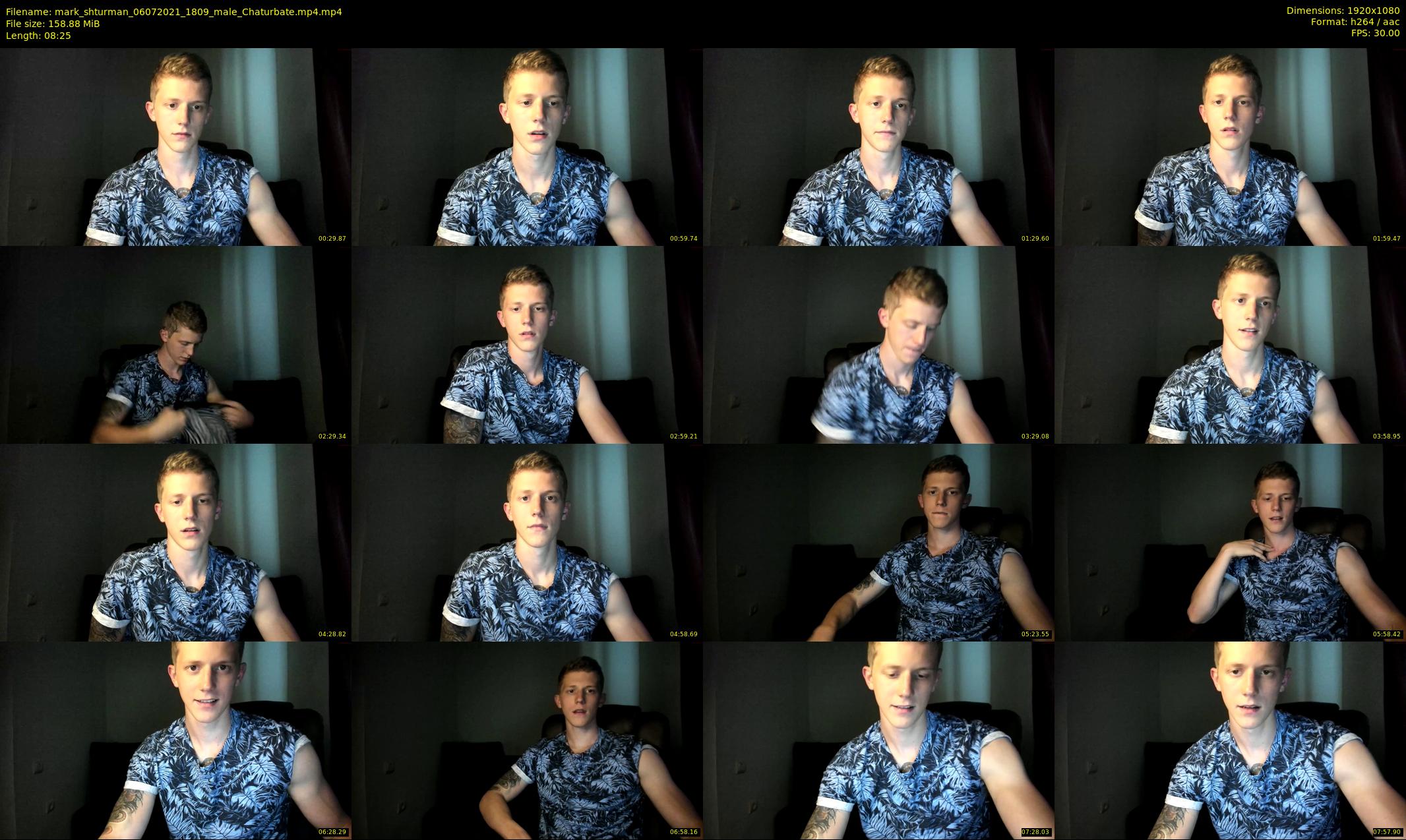 mark_shturman — 9 minute Chaturbate male cam show recording, 1080p, Jul 6, 2021