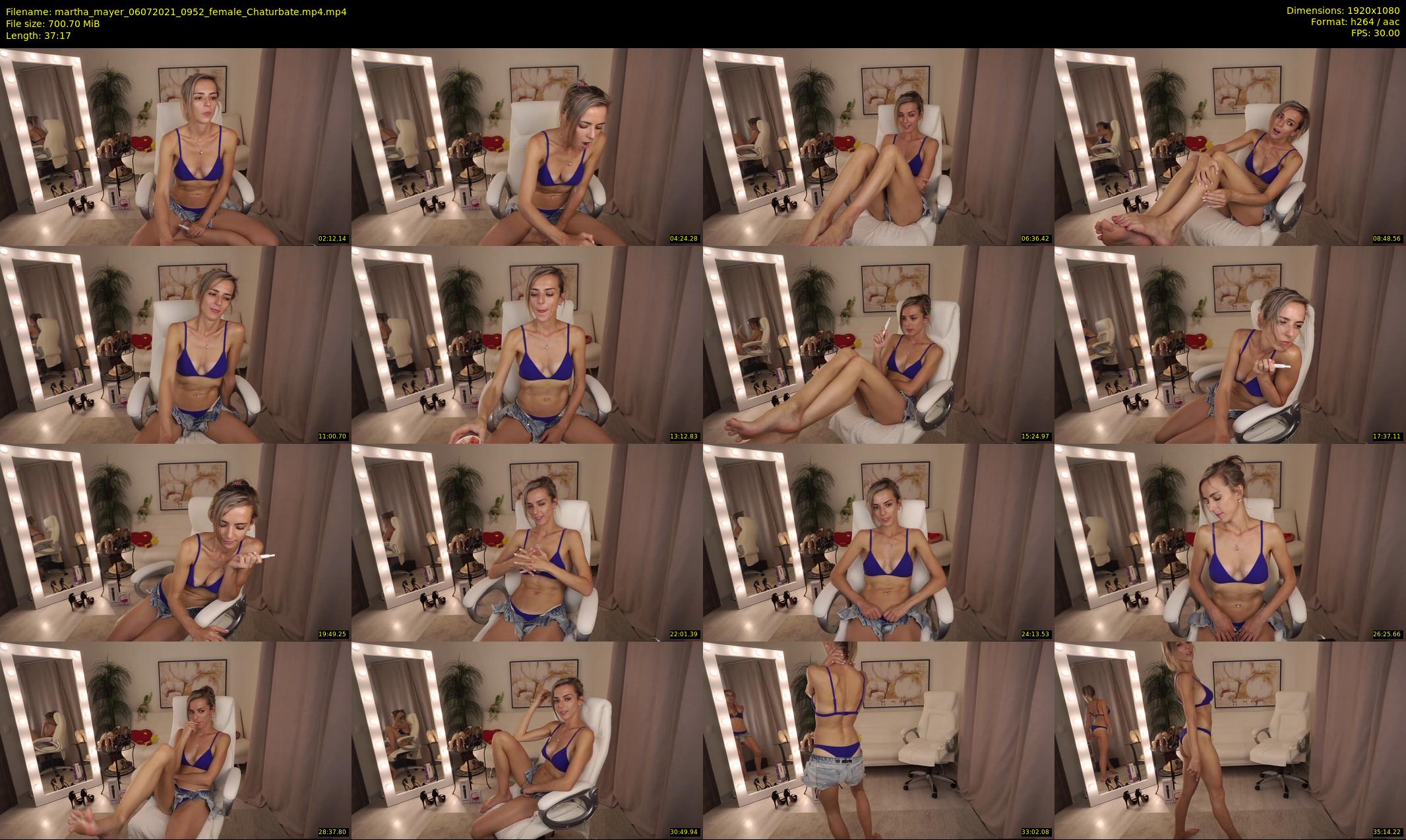 martha_mayer — 38 minute Chaturbate female cam show recording, 1080p, Jul 6, 2021