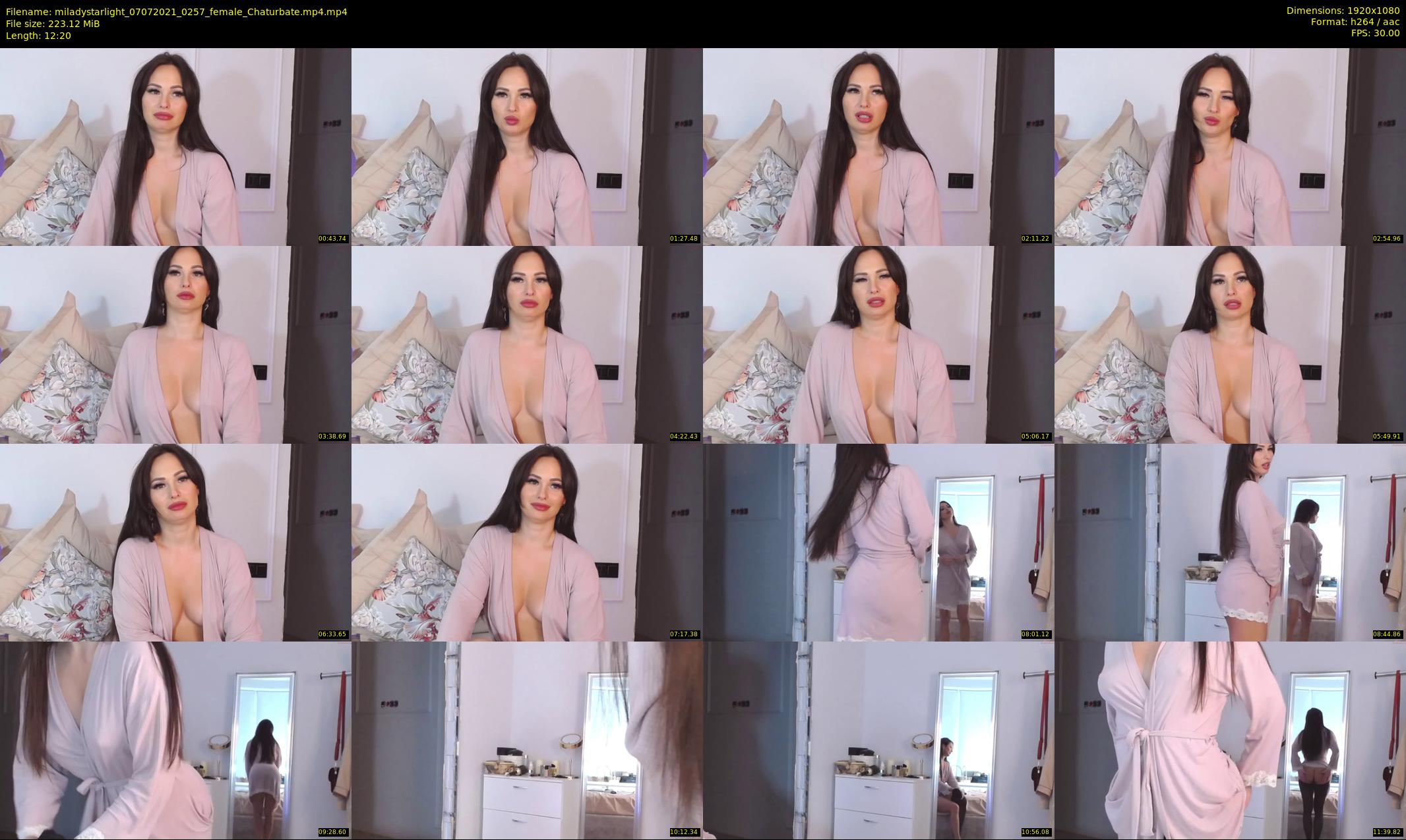miladystarlight — 13 minute Chaturbate female cam show recording, 1080p, Jul 7, 2021