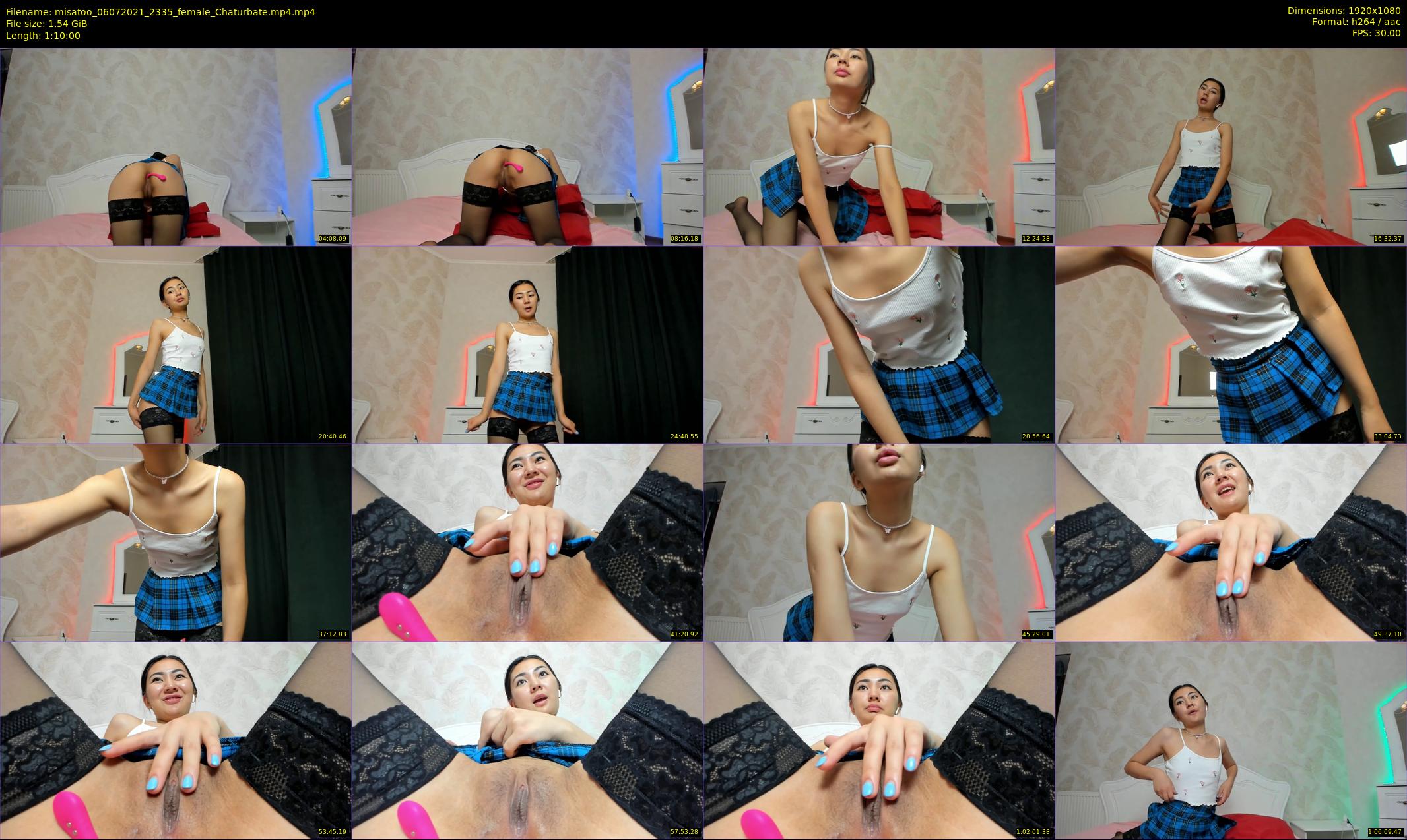 misatoo — 70 minute Chaturbate female cam show recording, 1080p, Jul 6, 2021