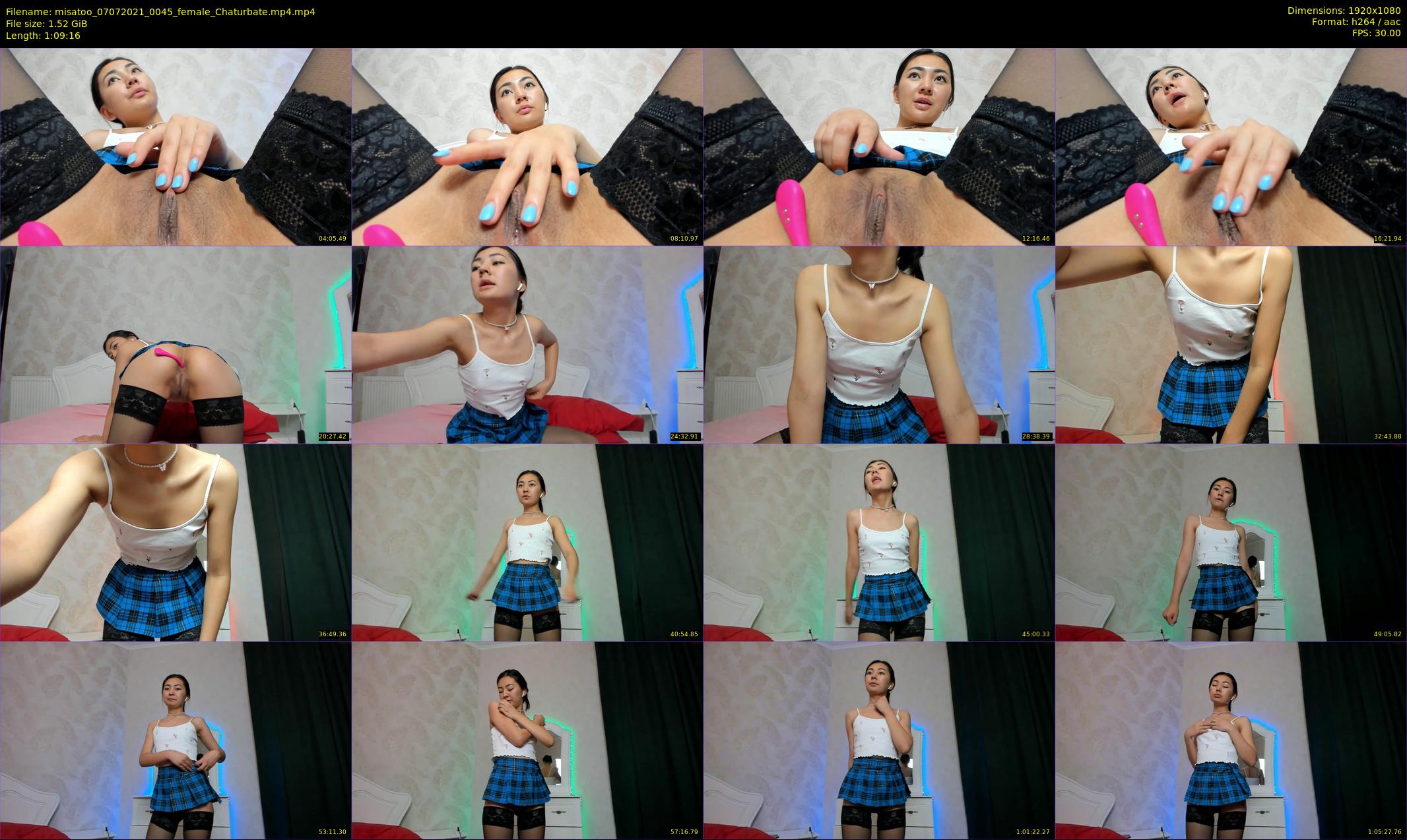 misatoo — 70 minute Chaturbate female cam show recording, 1080p, Jul 7, 2021