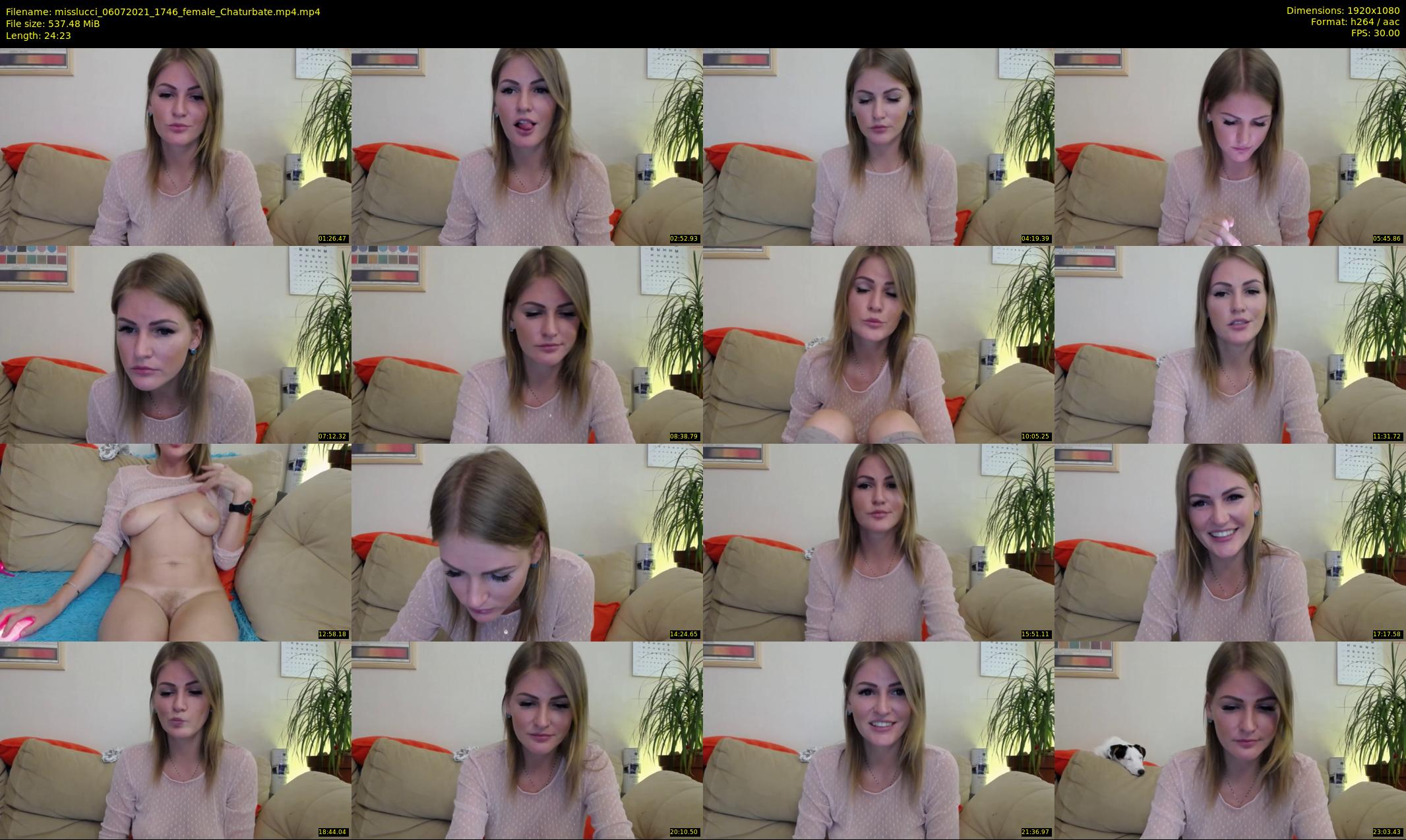 misslucci — 25 minute Chaturbate female cam show recording, 1080p, Jul 6, 2021