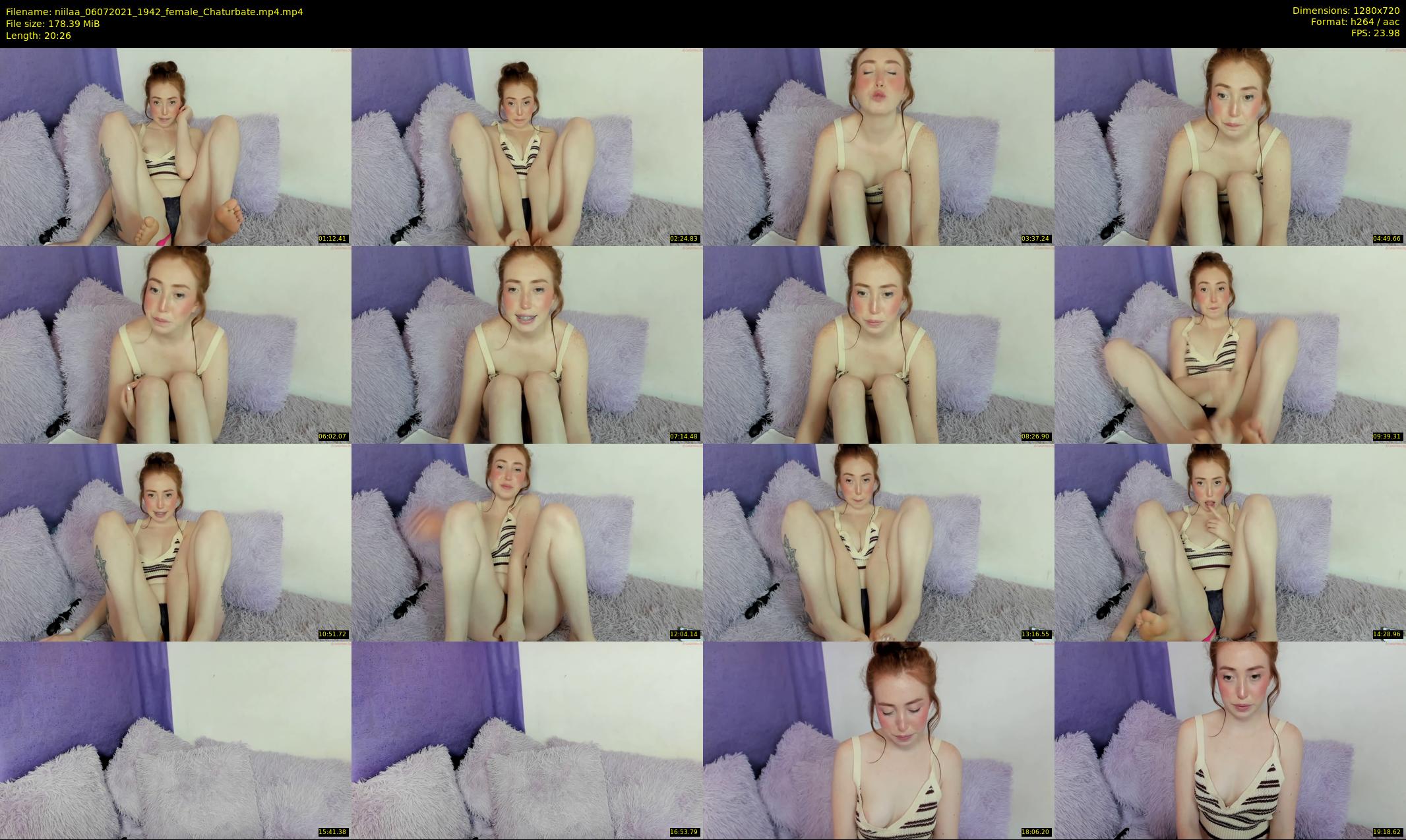 niilaa — 21 minute Chaturbate female cam show recording, 720p, Jul 6, 2021