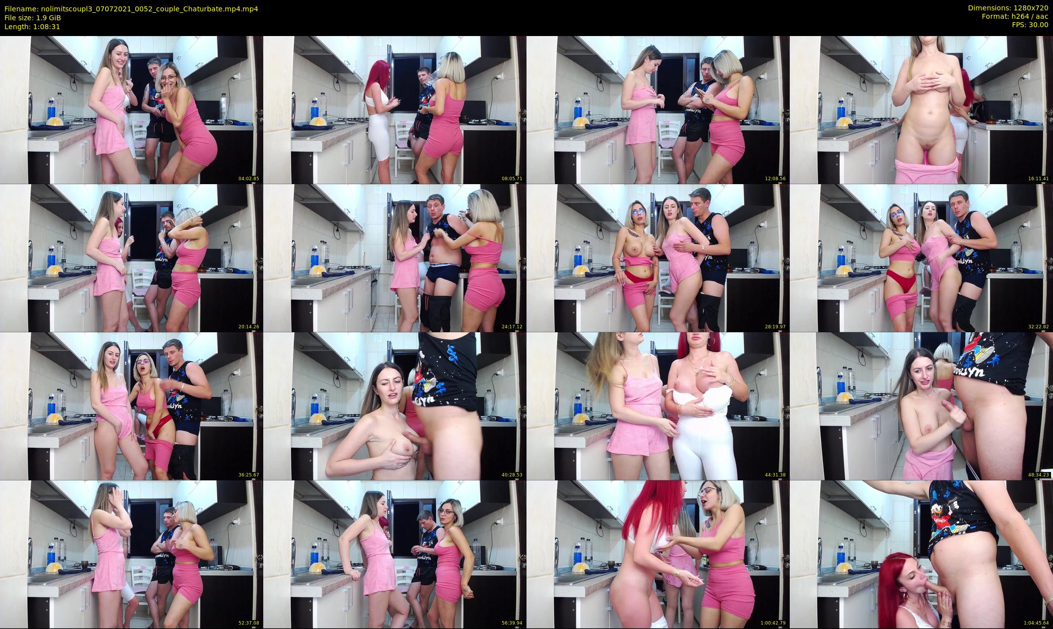 nolimitscoupl3 — 69 minute Chaturbate couple cam show recording, 720p, Jul 7, 2021