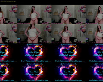 novaharper — 10 minute Chaturbate female cam show recording, 1080p, Jul 6, 2021