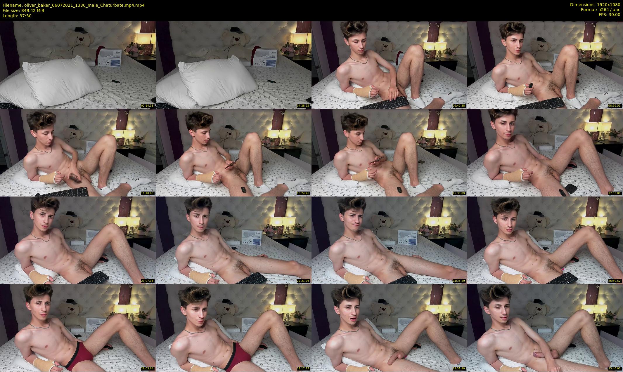 oliver_baker — 38 minute Chaturbate male cam show recording, 1080p, Jul 6, 2021