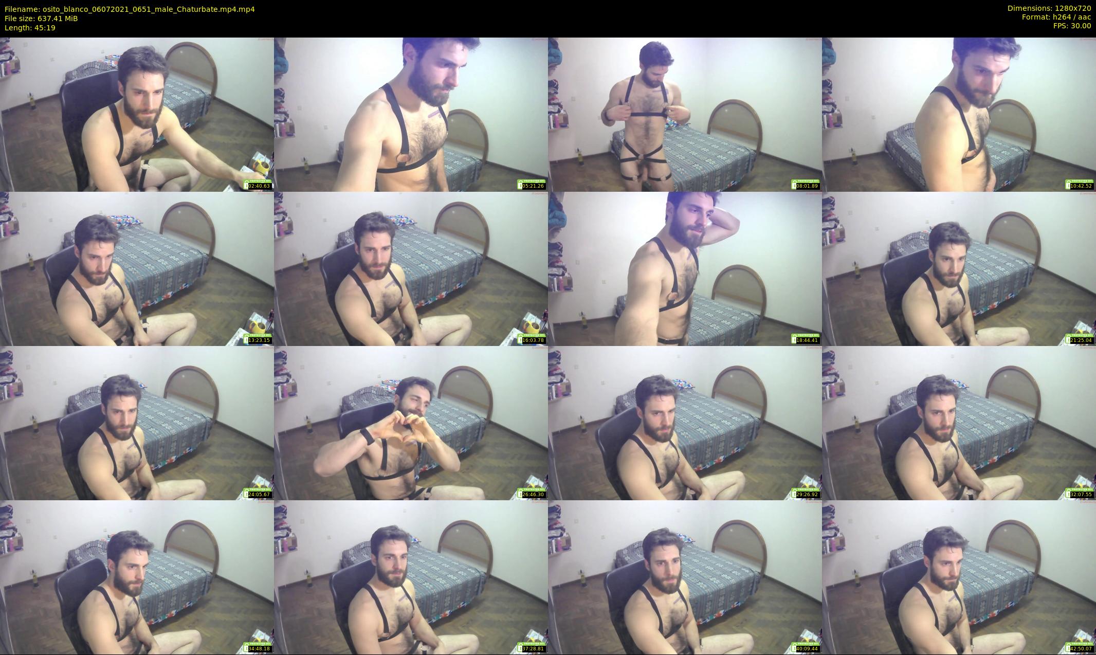 osito_blanco — 46 minute Chaturbate male cam show recording, 720p, Jul 6, 2021