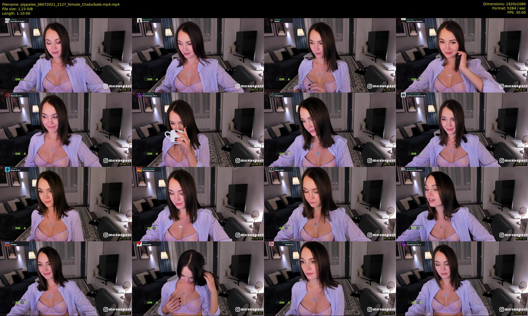 pippalee — 70 minute Chaturbate female cam show recording, 1080p, Jul 6, 2021