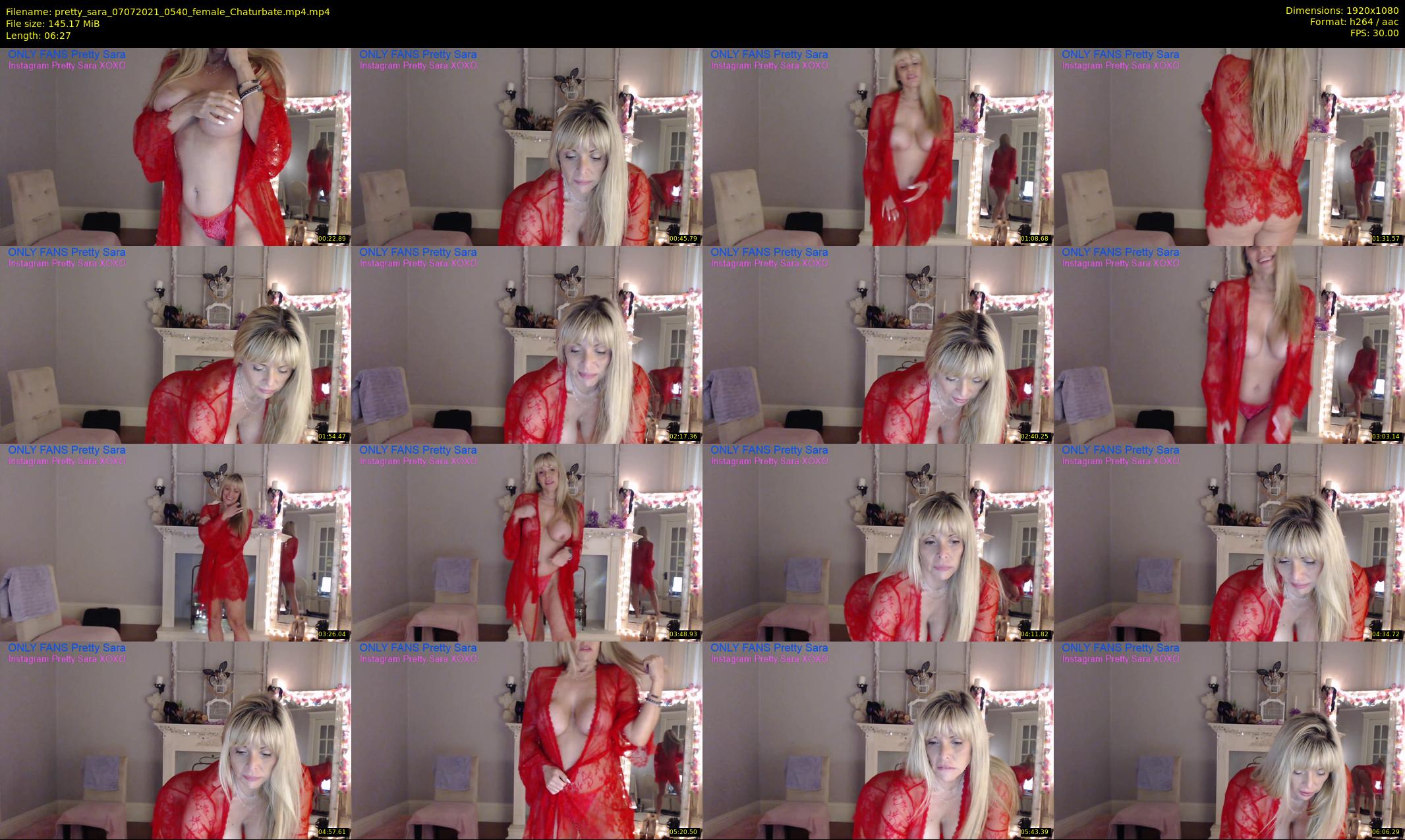pretty_sara — 7 minute Chaturbate female cam show recording, 1080p, Jul 7, 2021