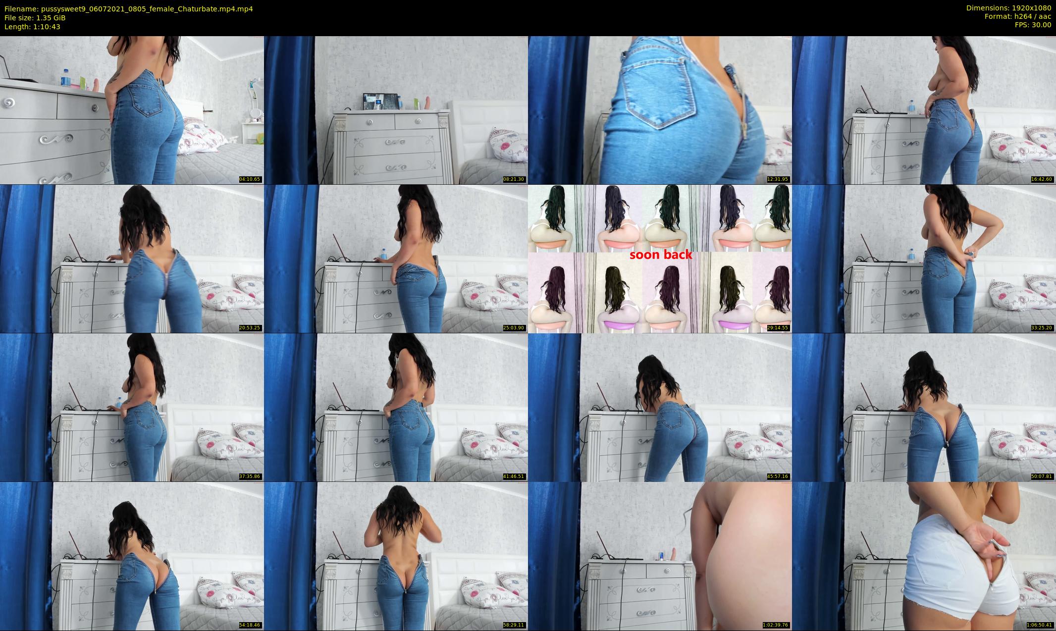 pussysweet9 — 71 minute Chaturbate female cam show recording, 1080p, Jul 6, 2021