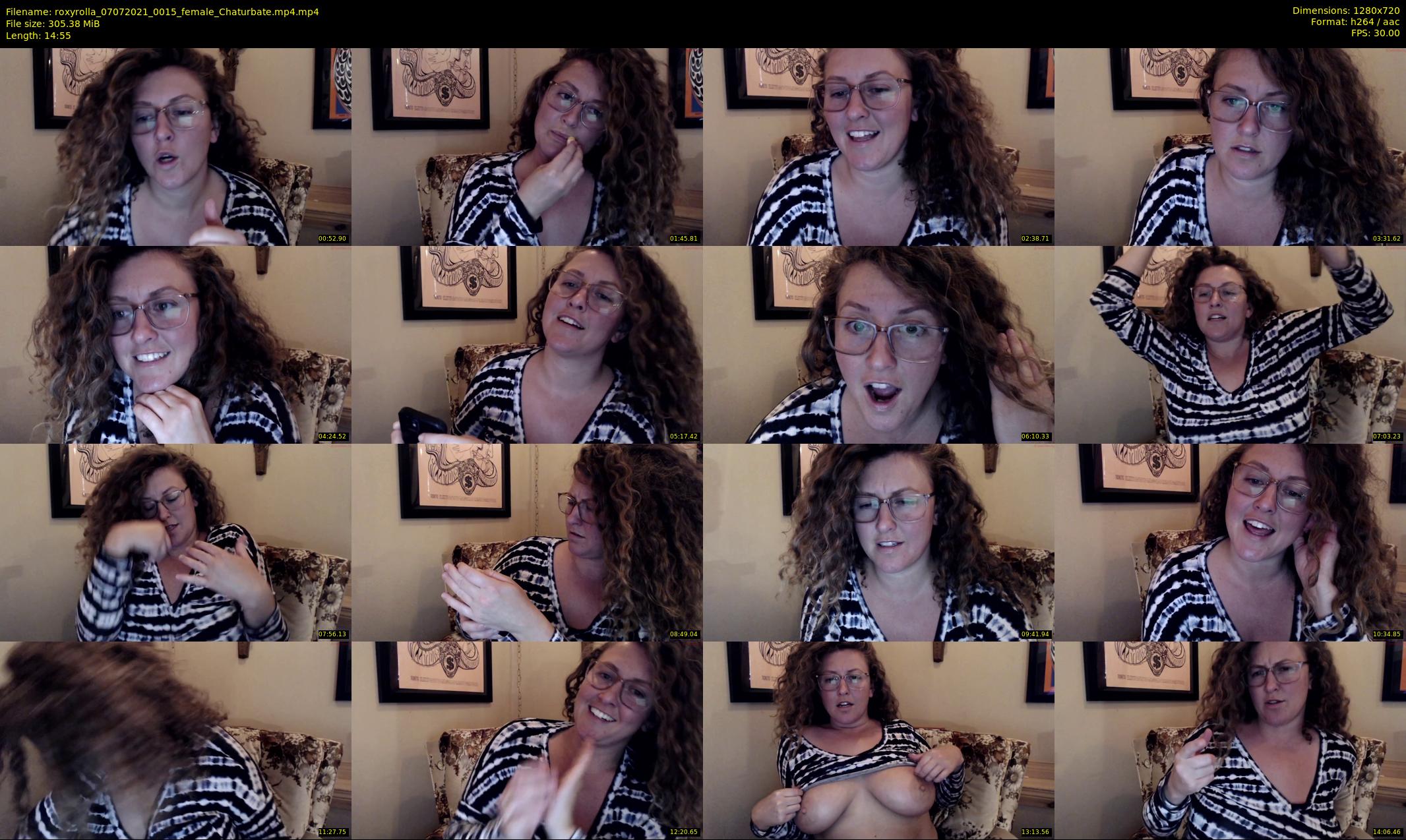 roxyrolla — 15 minute Chaturbate female cam show recording, 720p, Jul 7, 2021