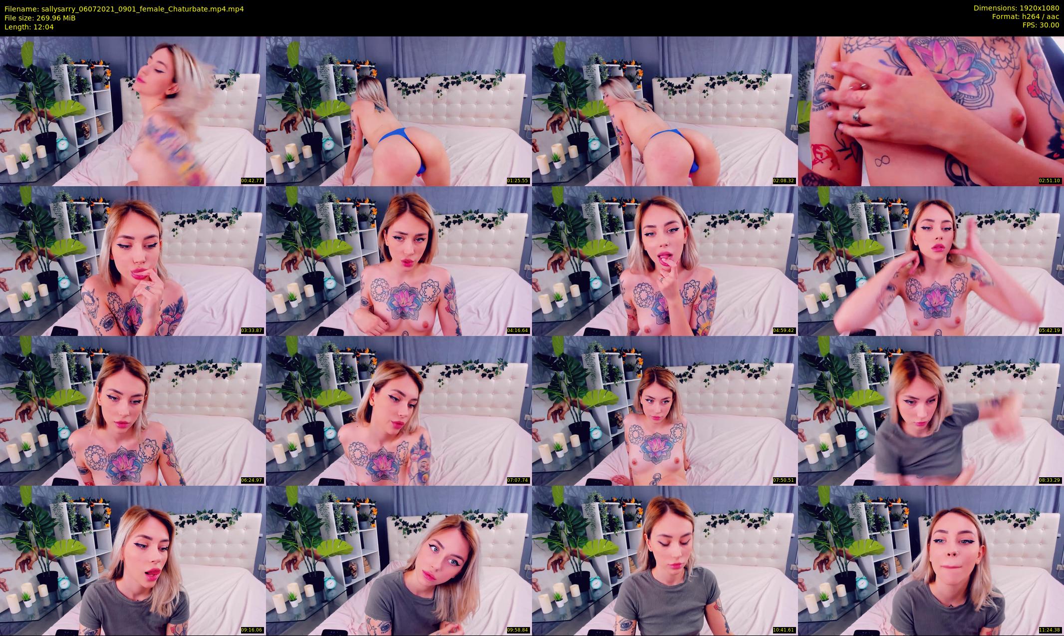 sallysarry — 13 minute Chaturbate couple cam show recording, 1080p, Jul 6, 2021