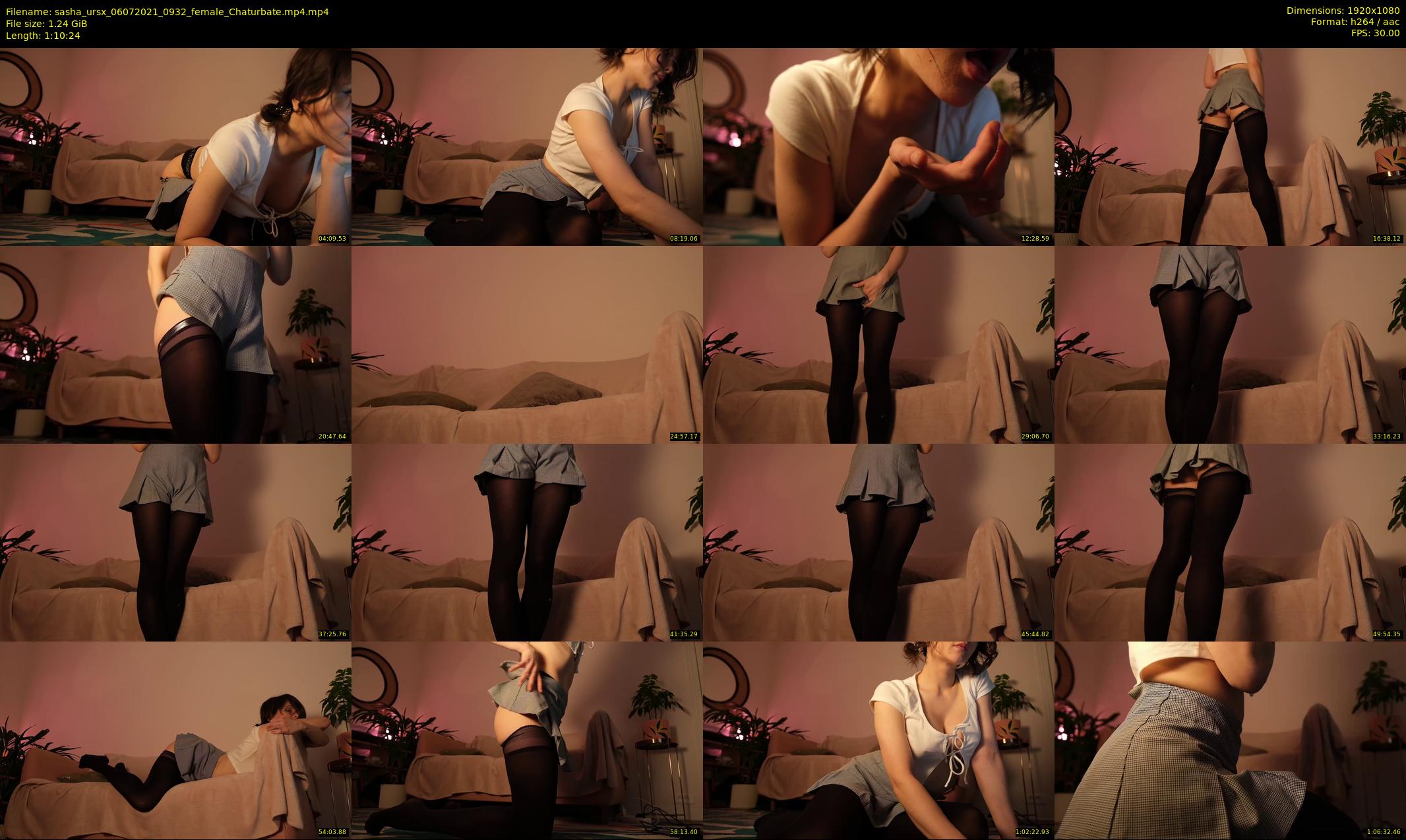 sasha_ursx — 71 minute Chaturbate female cam show recording, 1080p, Jul 6, 2021