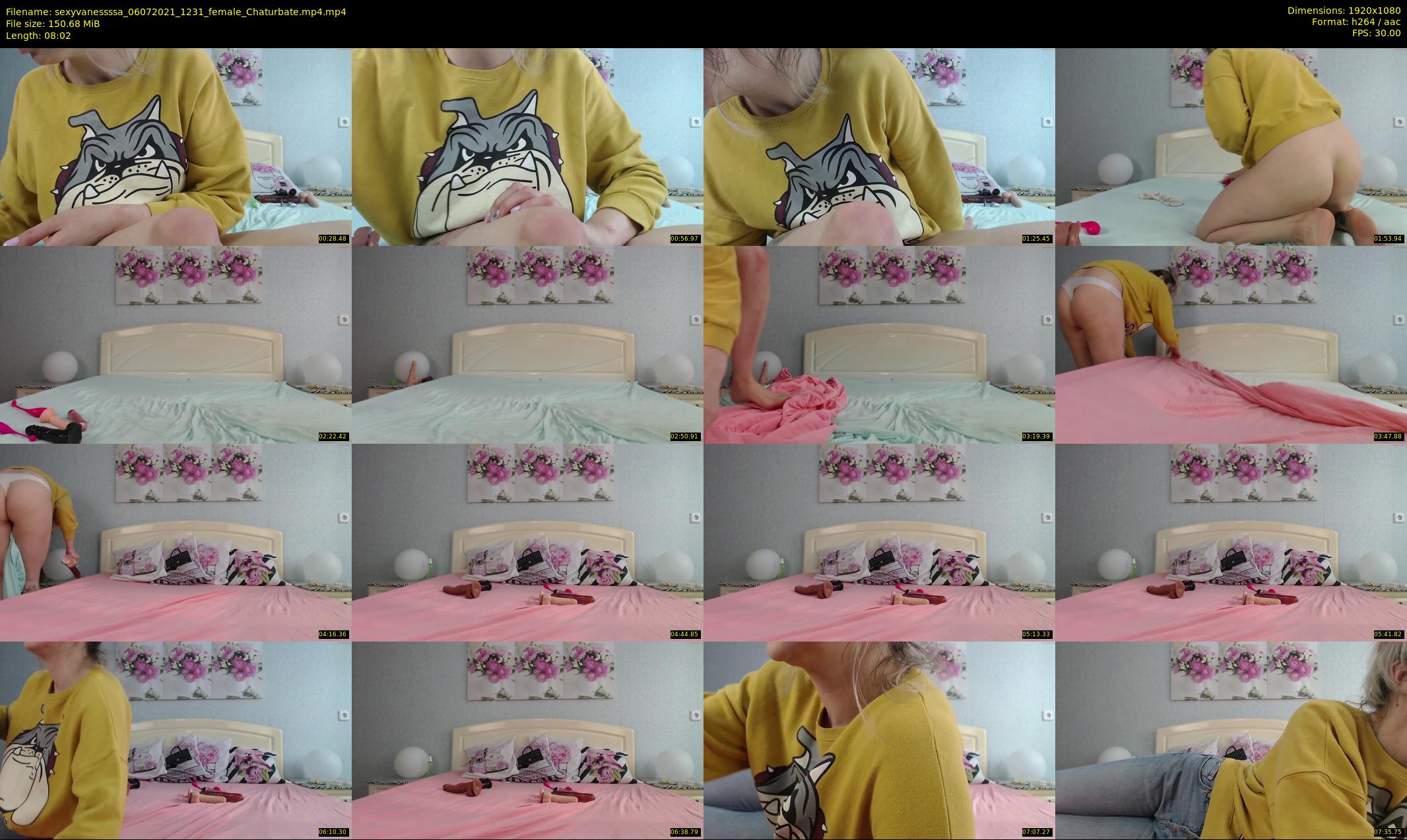 sexyvanessssa — 9 minute Chaturbate couple cam show recording, 1080p, Jul 6, 2021