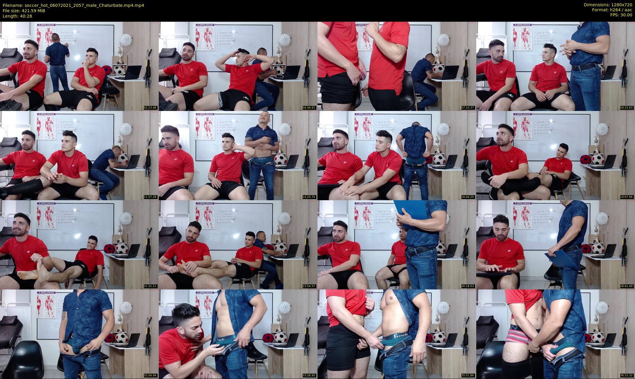 soccer_hot — 41 minute Chaturbate male cam show recording, 720p, Jul 6, 2021