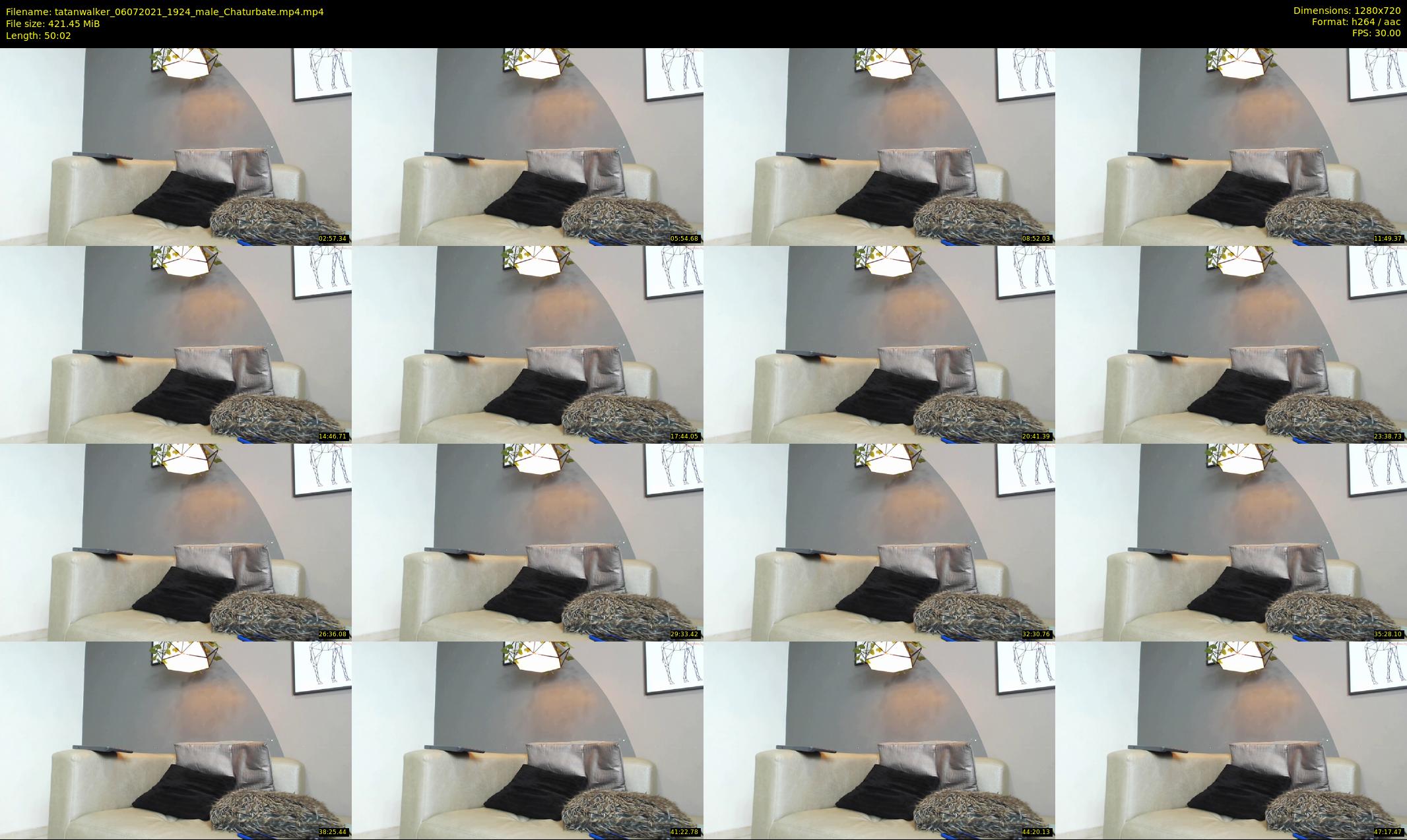 tatanwalker — 51 minute Chaturbate male cam show recording, 720p, Jul 6, 2021