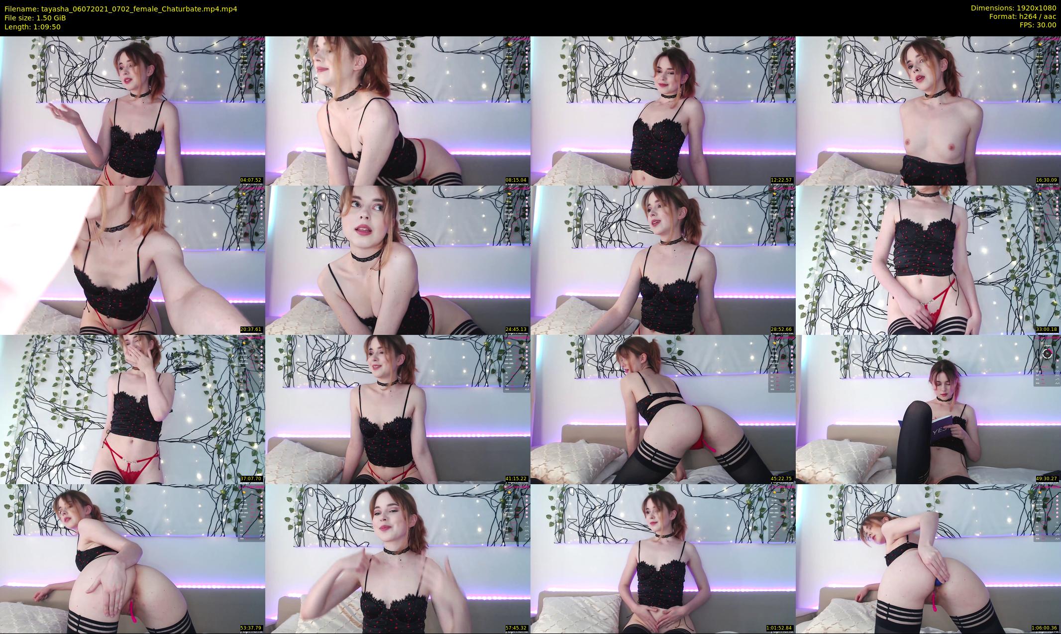 tayasha — 70 minute Chaturbate female cam show recording, 1080p, Jul 6, 2021