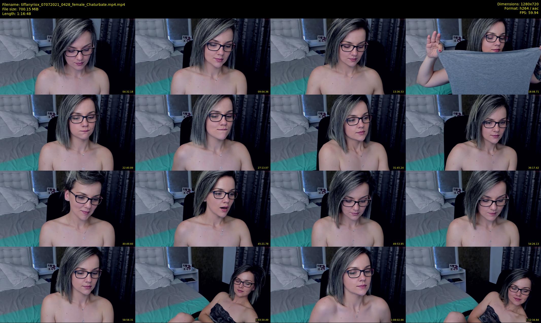 tiffanyriox — 77 minute Chaturbate female cam show recording, 720p, Jul 7, 2021