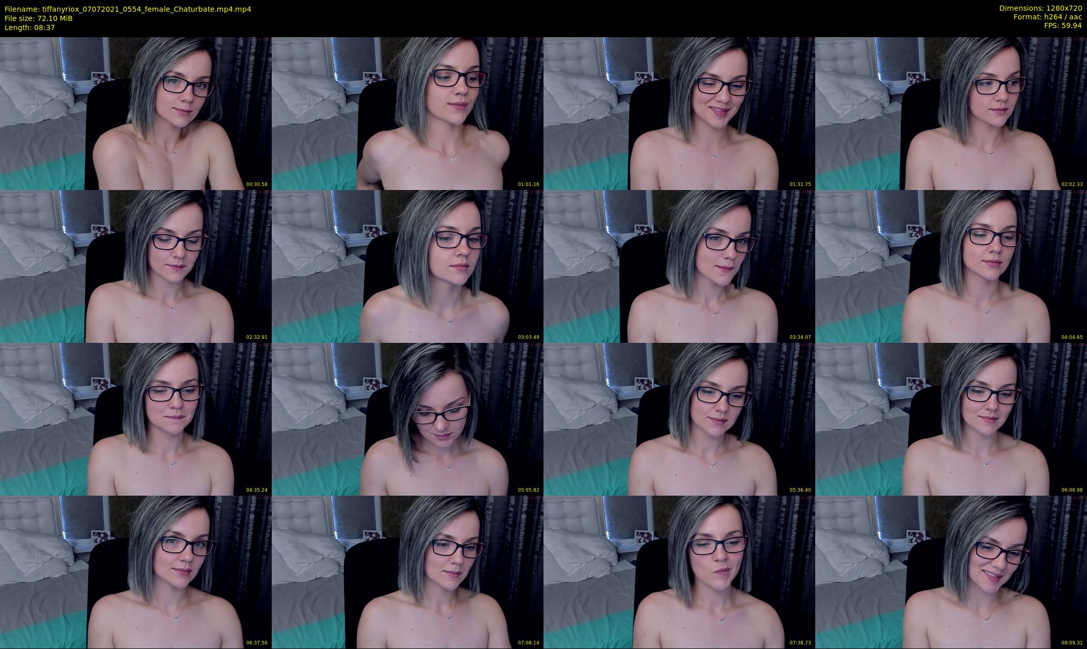 tiffanyriox — 9 minute Chaturbate female cam show recording, 720p, Jul 7, 2021