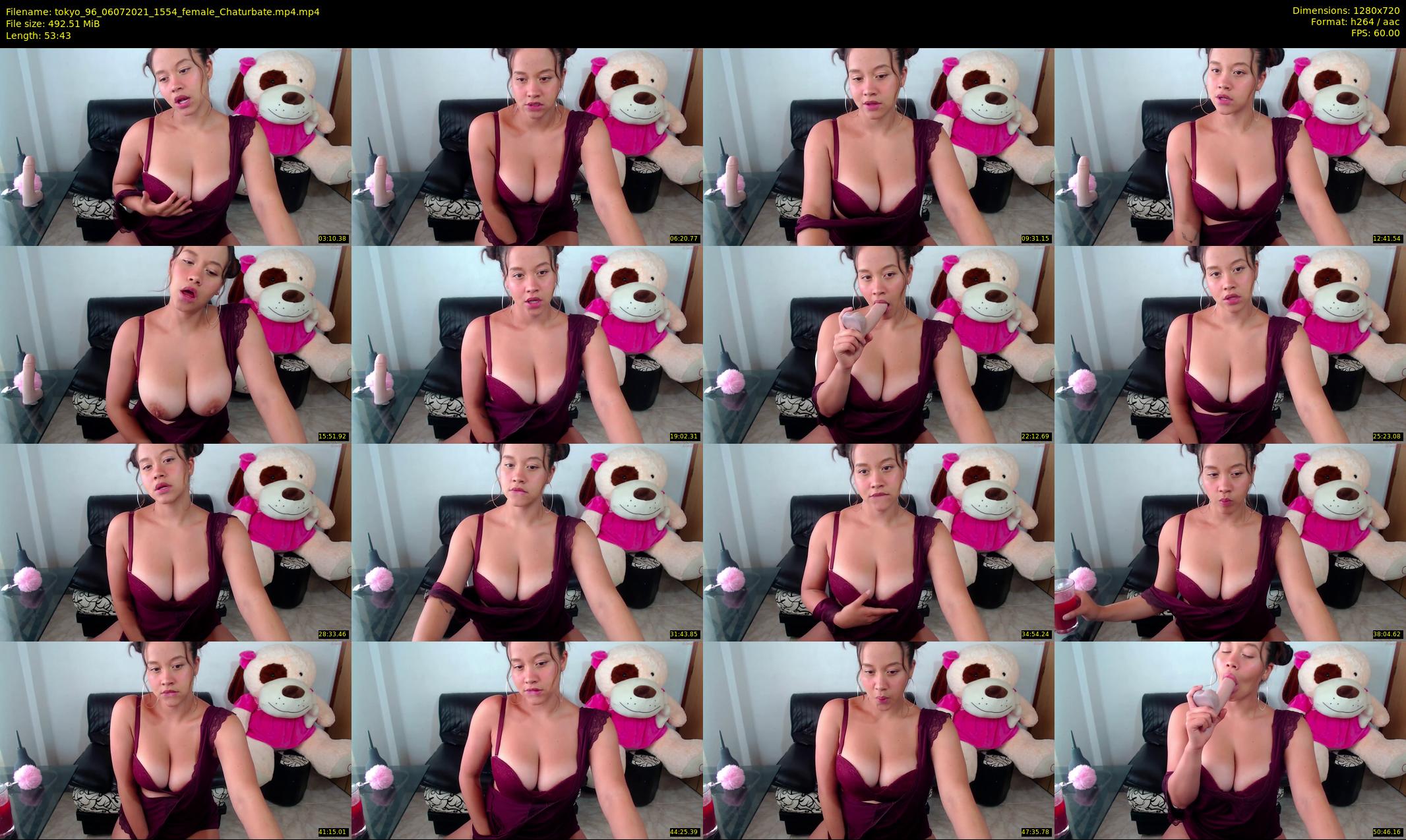 tokyo_96 — 54 minute Chaturbate female cam show recording, 720p, Jul 6, 2021