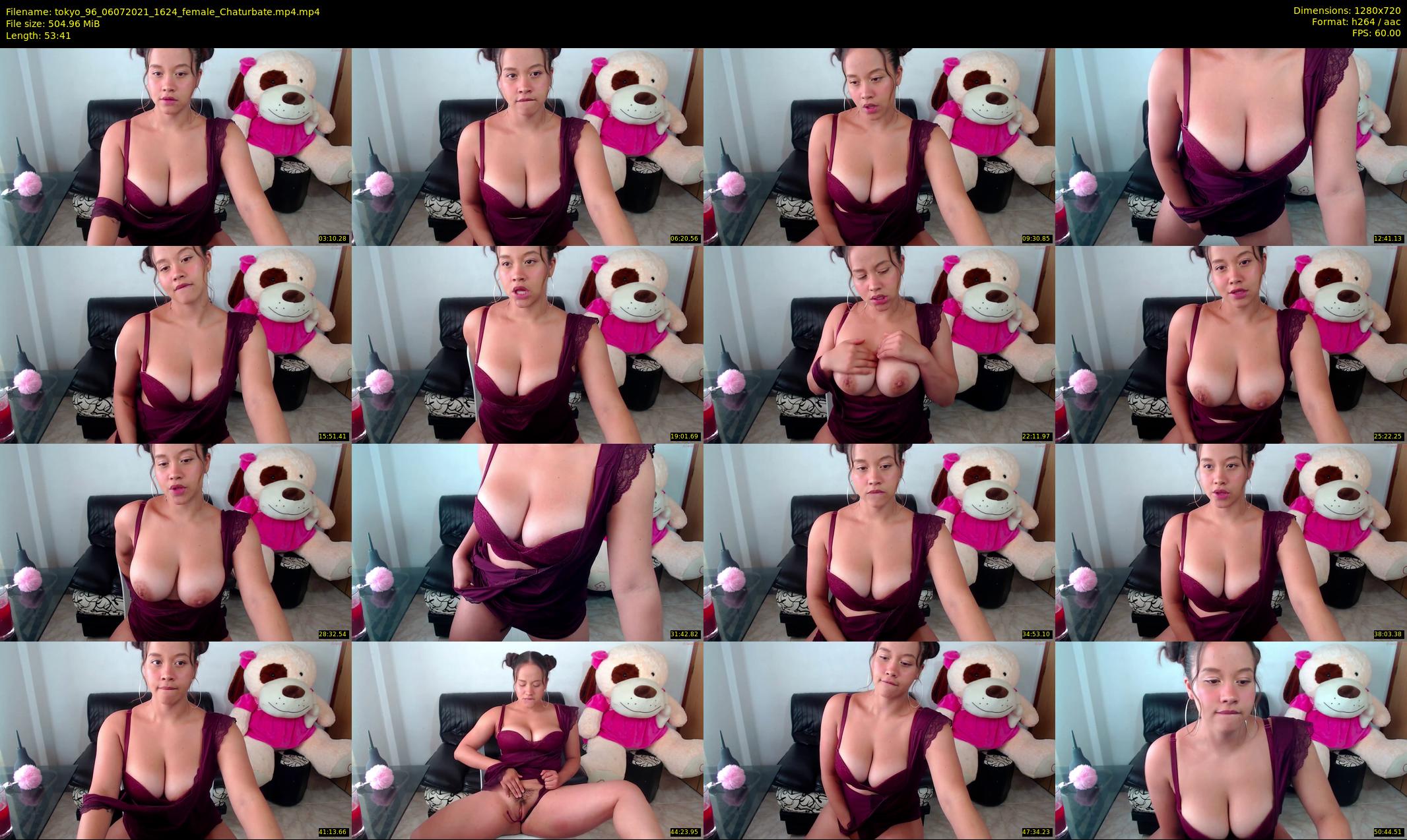 tokyo_96 — 54 minute Chaturbate female cam show recording, 720p, Jul 6, 2021