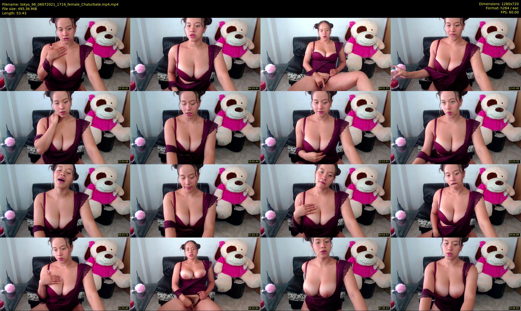 tokyo_96 — 54 minute Chaturbate female cam show recording, 720p, Jul 6, 2021