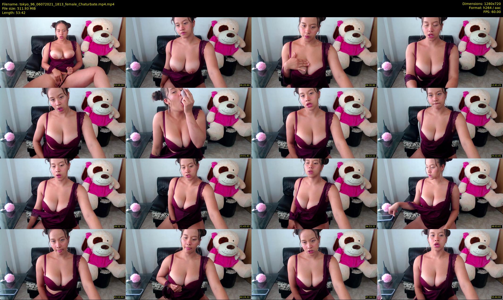 tokyo_96 — 54 minute Chaturbate female cam show recording, 720p, Jul 6, 2021