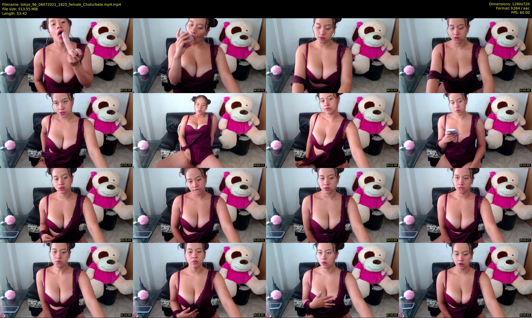 tokyo_96 — 54 minute Chaturbate female cam show recording, 720p, Jul 6, 2021