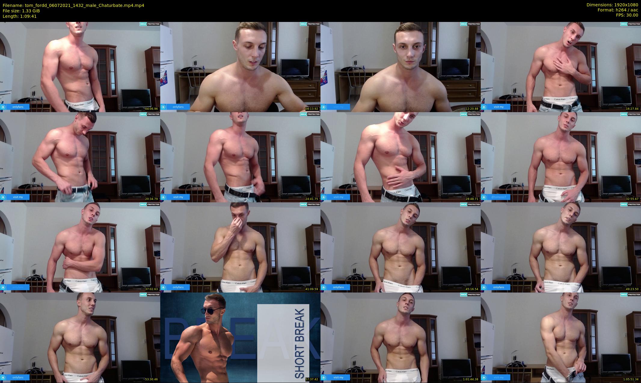 tom_fordd — 70 minute Chaturbate male cam show recording, 1080p, Jul 6, 2021