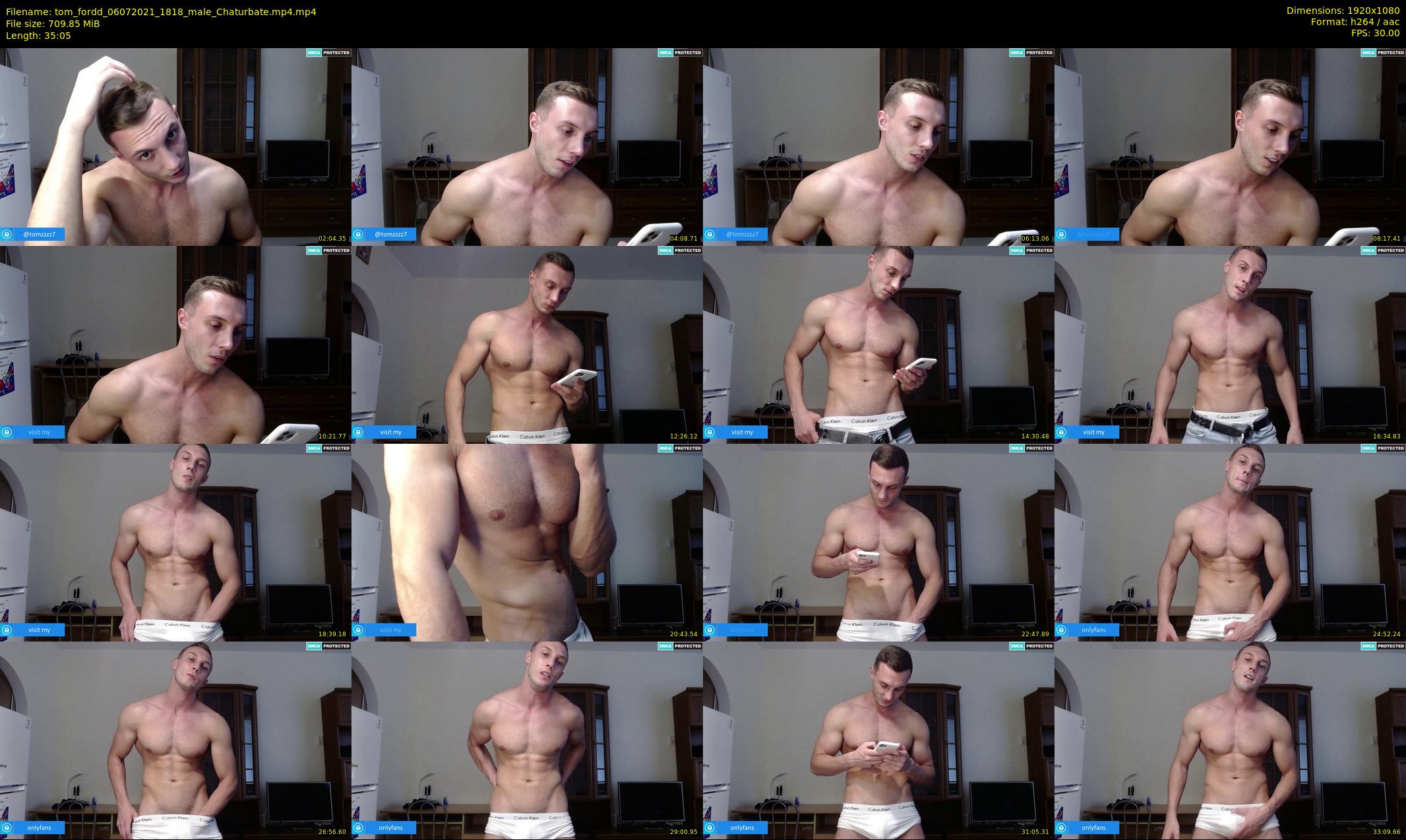 tom_fordd — 36 minute Chaturbate male cam show recording, 1080p, Jul 6, 2021