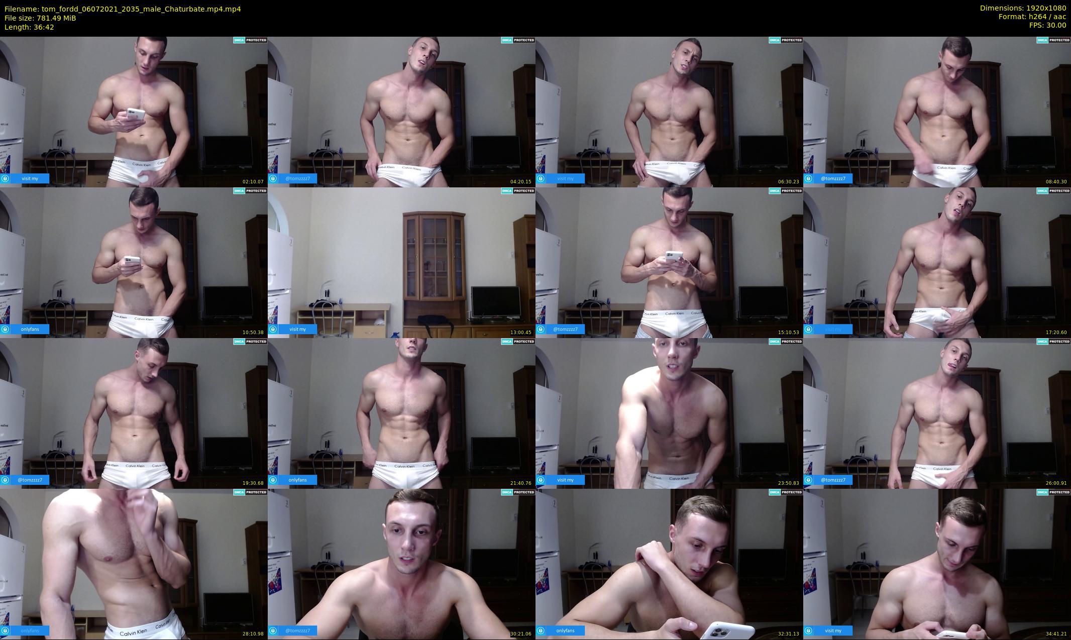 tom_fordd — 37 minute Chaturbate male cam show recording, 1080p, Jul 6, 2021