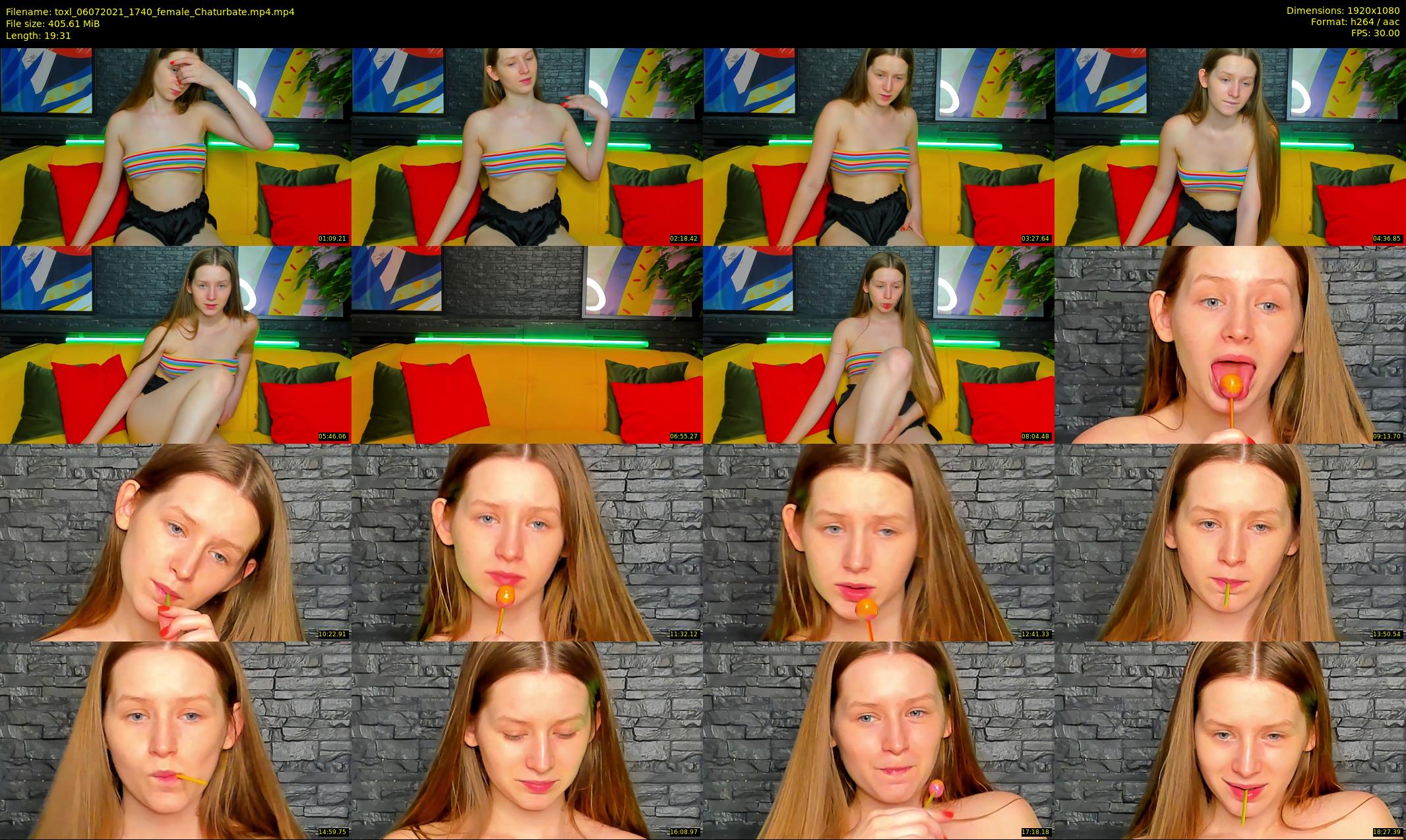 toxl — 20 minute Chaturbate female cam show recording, 1080p, Jul 6, 2021