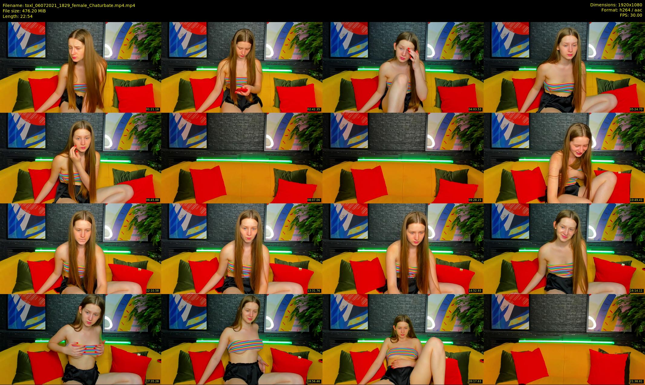 toxl — 23 minute Chaturbate female cam show recording, 1080p, Jul 6, 2021