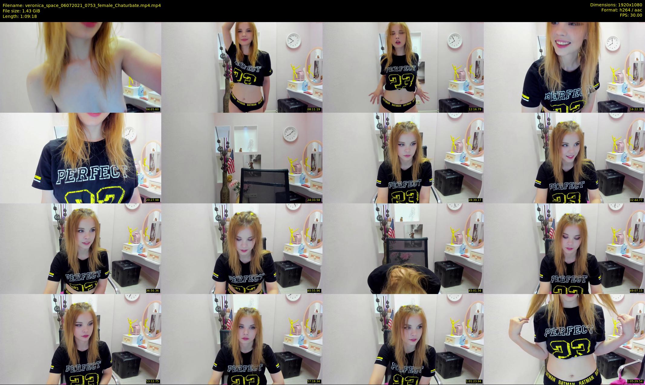 veronica_space — 70 minute Chaturbate female cam show recording, 1080p, Jul 6, 2021