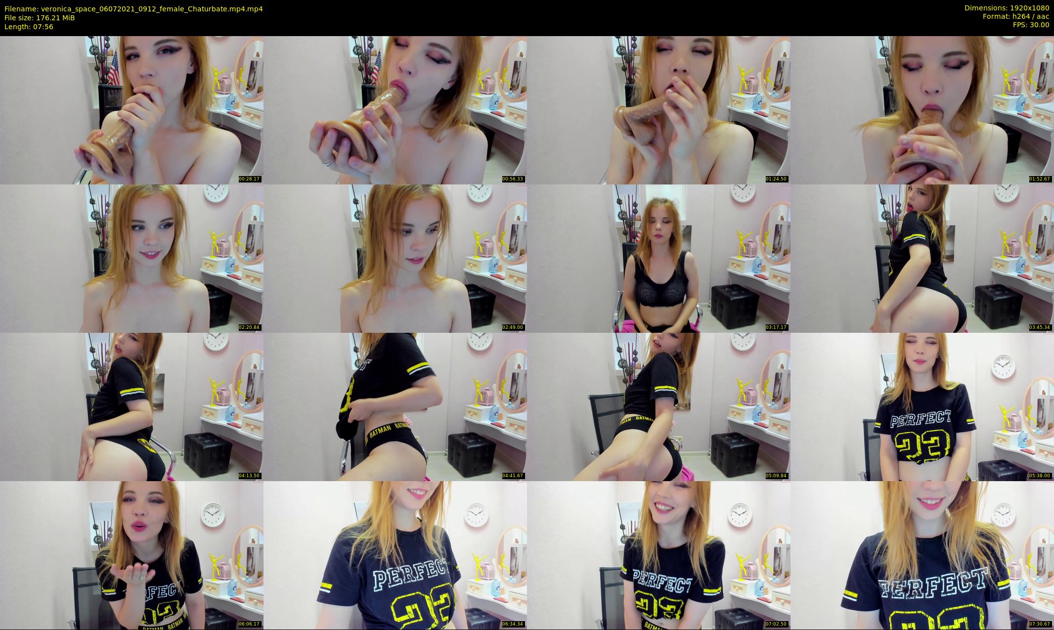 veronica_space — 8 minute Chaturbate female cam show recording, 1080p, Jul 6, 2021