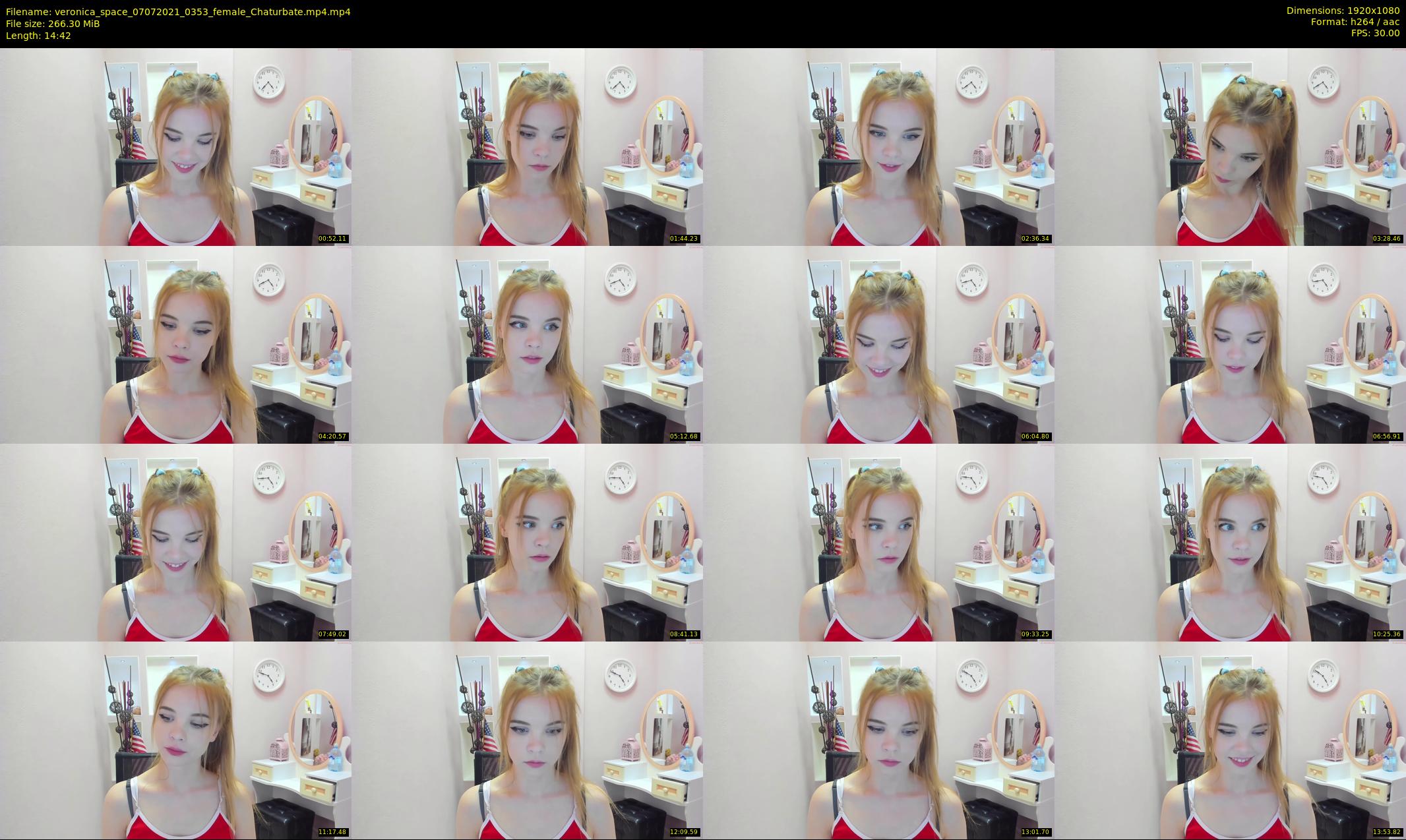 veronica_space — 15 minute Chaturbate female cam show recording, 1080p, Jul 7, 2021
