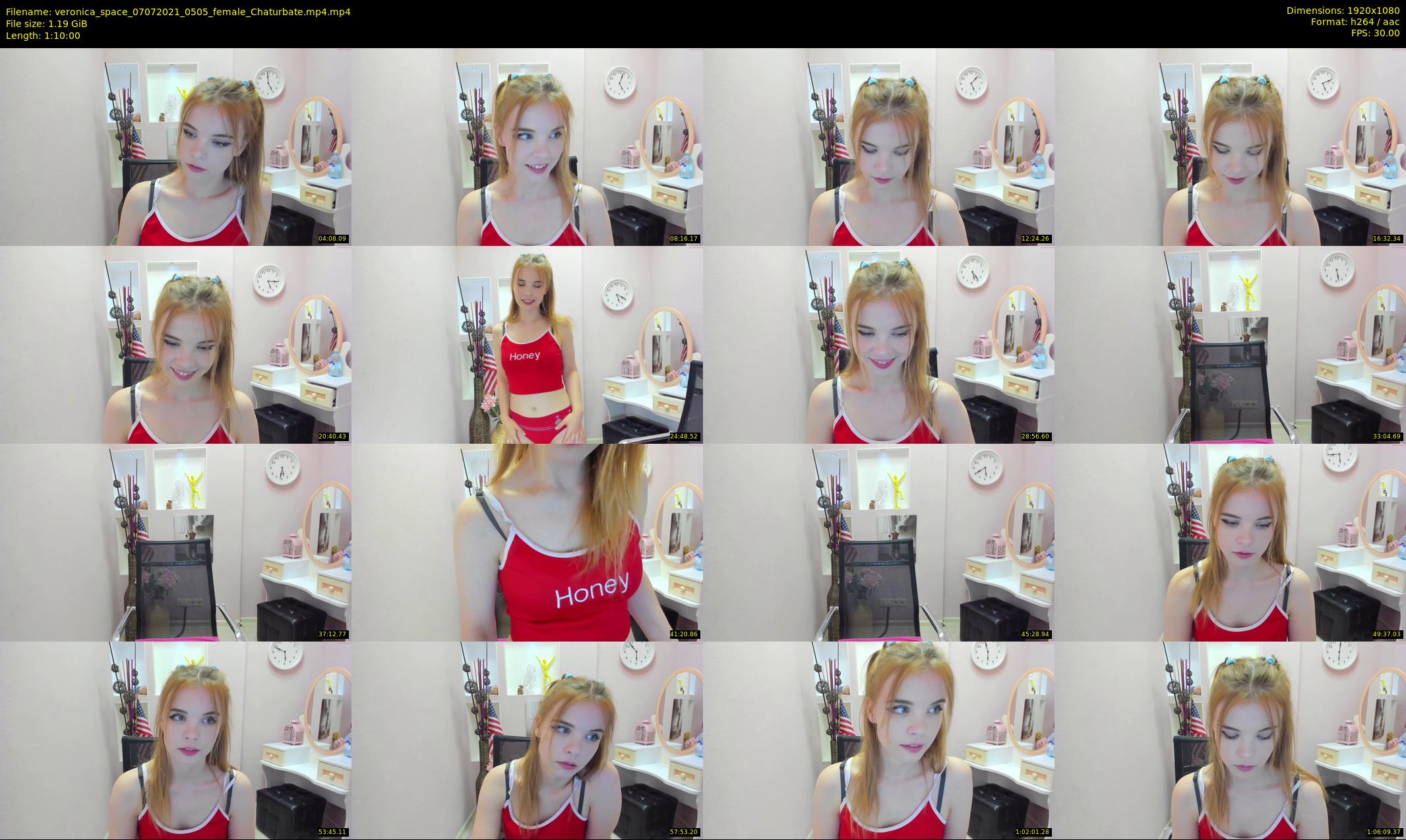 veronica_space — 70 minute Chaturbate female cam show recording, 1080p, Jul 7, 2021